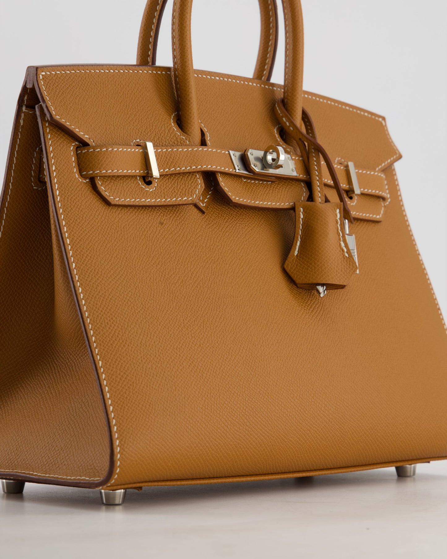 *RARE* Hermès Birkin 25 Sellier Bag in Gold Epsom Leather with Palladium Hardware