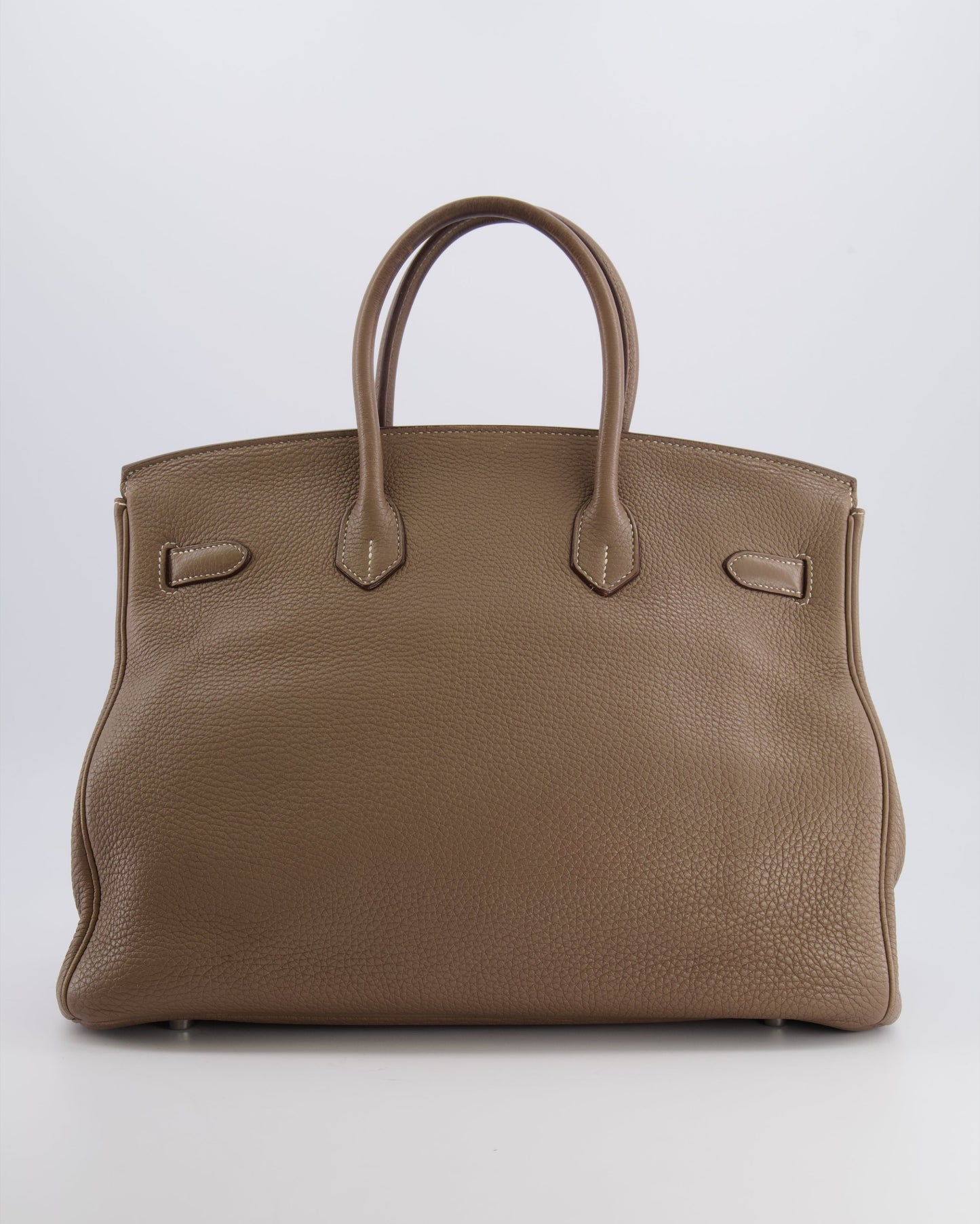 Hermès Birkin 35 Bag in Etoupe Togo Leather with Palladium Hardware