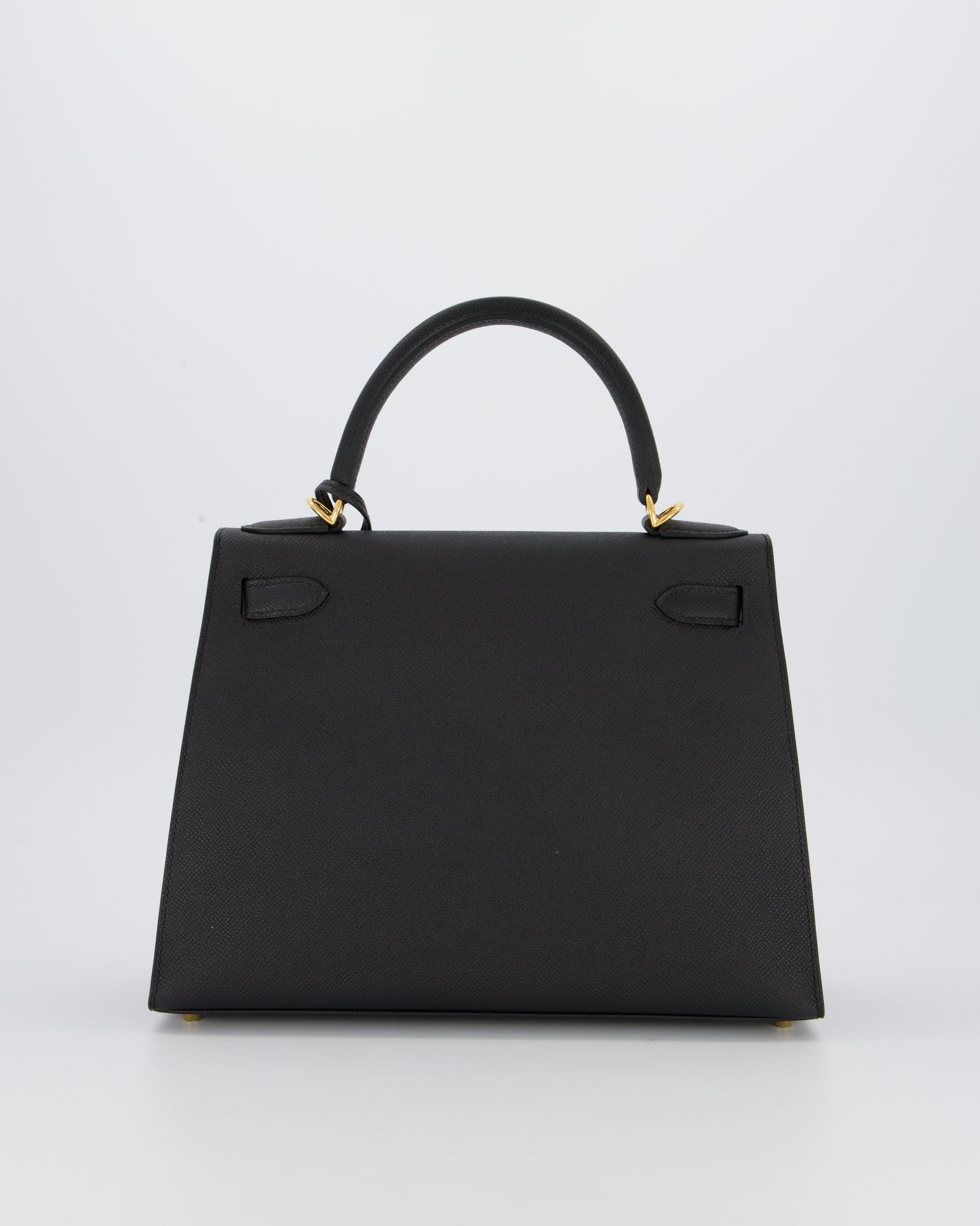 Hermès Kelly 28 Sellier Bag in Noir Epsom Leather with Gold Hardware