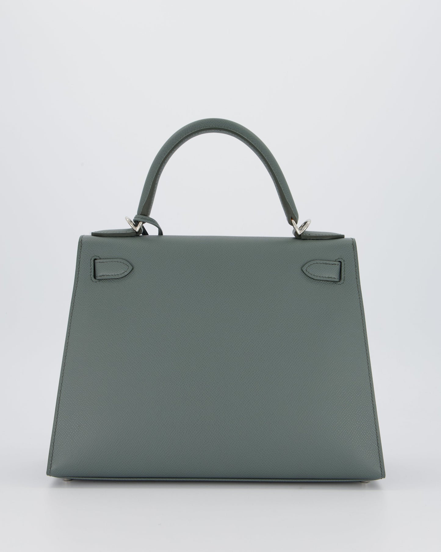 Hermès Kelly 28 Sellier Bag in Vert Amande Epsom Leather with Palladium Hardware