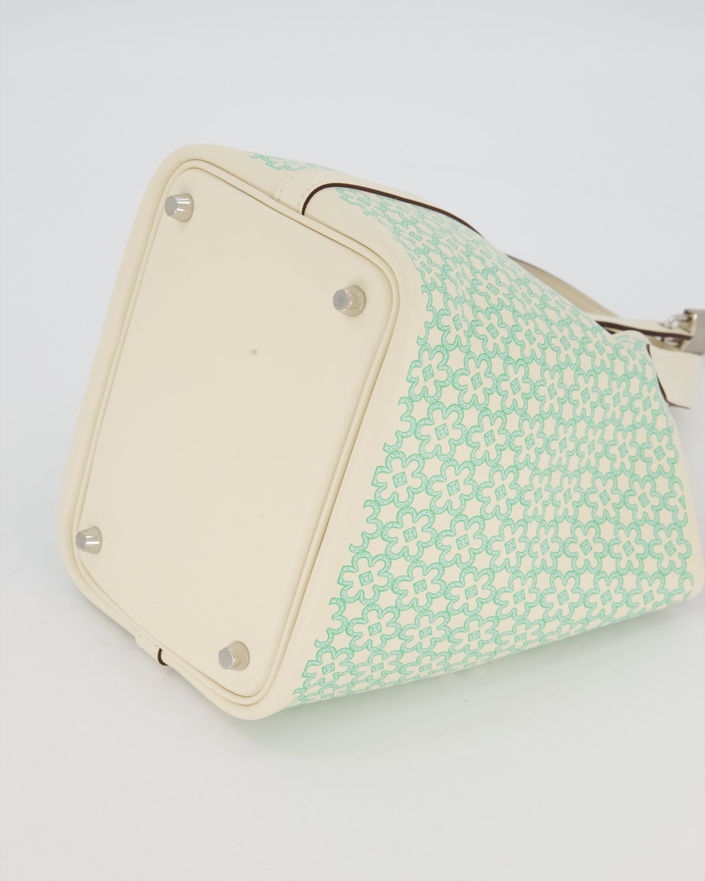 Hermès Picotin 18 Lucky Daisy Bag in Nata Swift Leather with Palladium Hardware