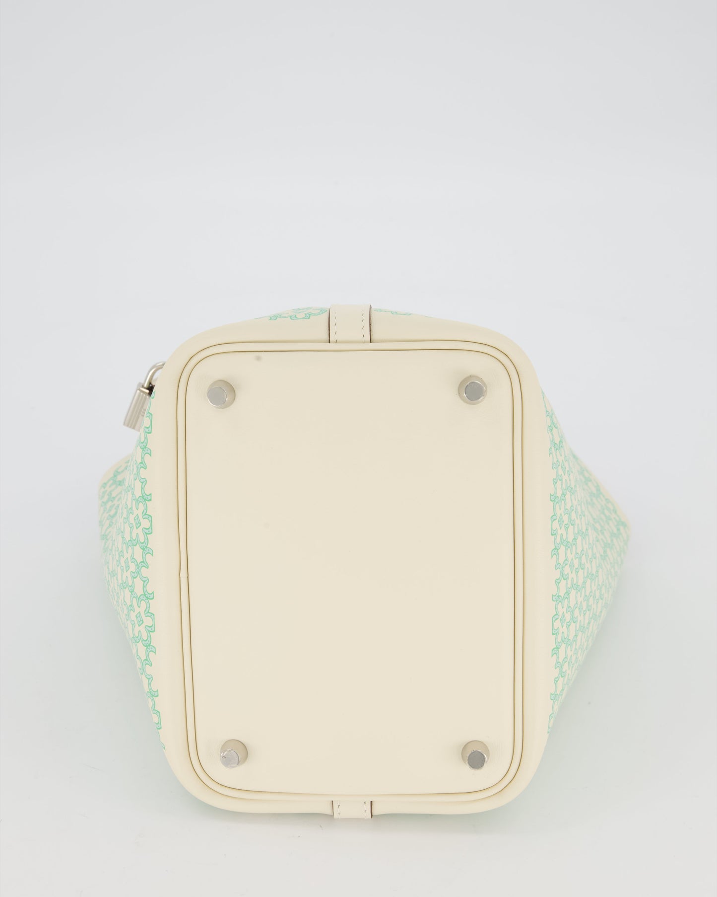 Hermès Picotin 18 Lucky Daisy Bag in Nata Swift Leather with Palladium Hardware
