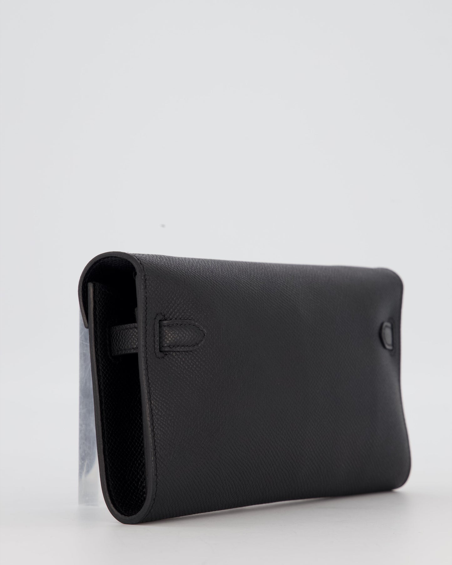 Hermès Kelly To Go Bag in Noir Epsom Leather with Gold Hardware