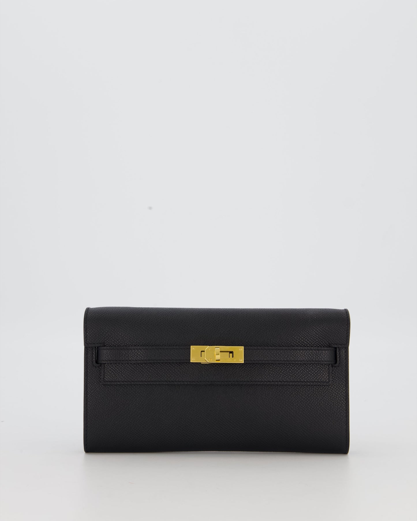 Hermès Kelly To Go Bag in Noir Epsom Leather with Gold Hardware
