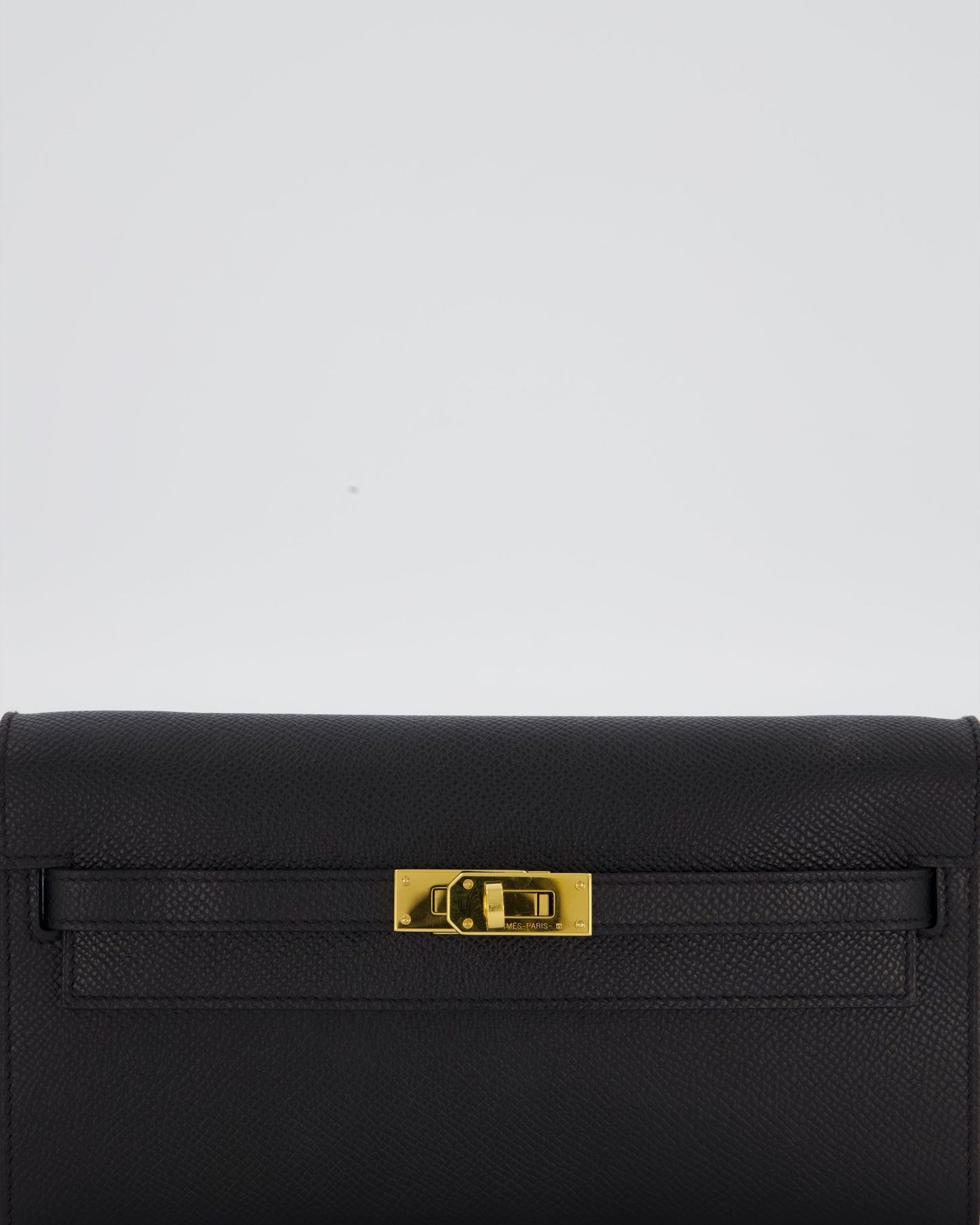 Hermès Kelly To Go Bag in Noir Epsom Leather with Gold Hardware