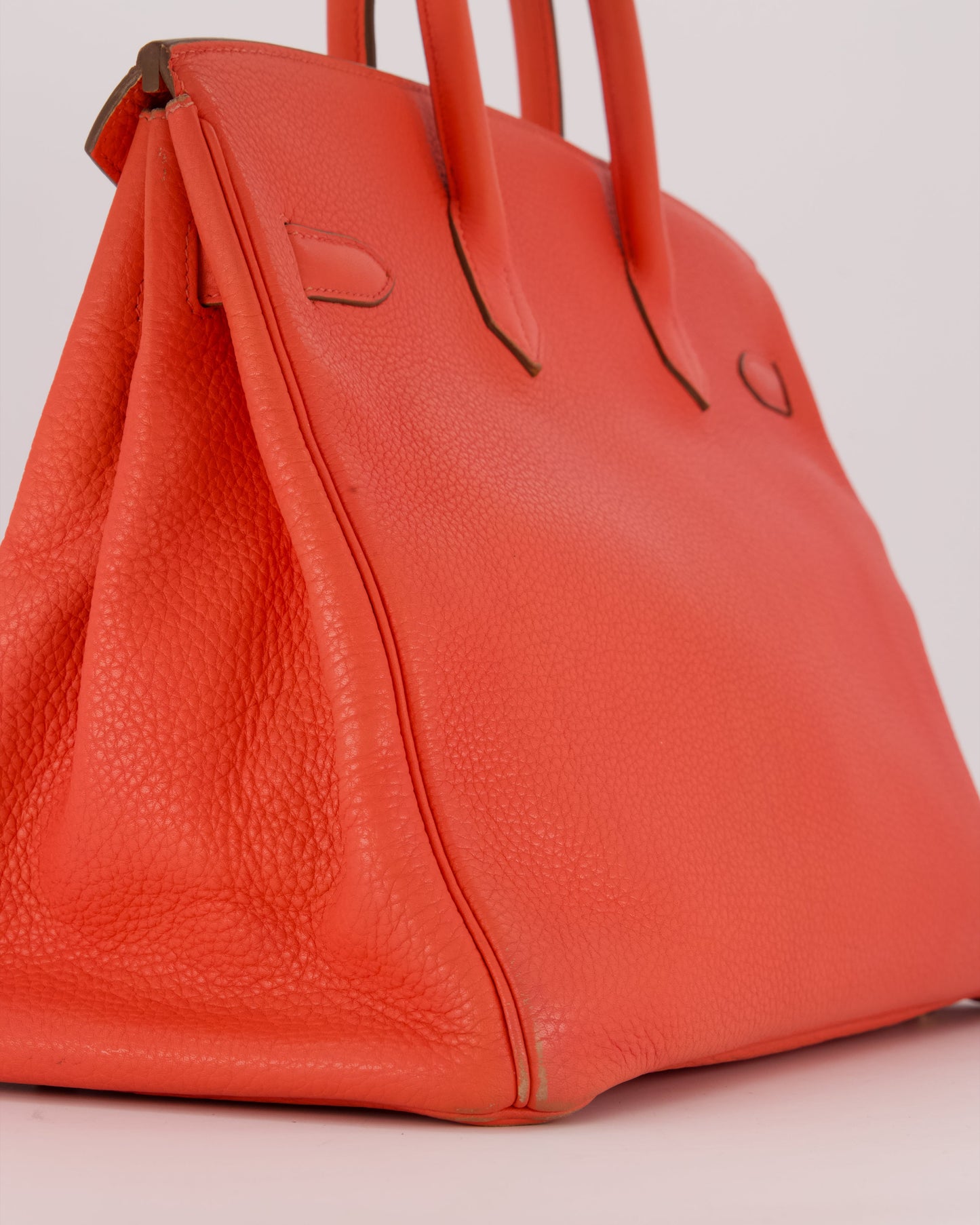 *FIRE PRICE* Hermès Birkin Retourne 35 Bag in Rose Jaipur Togo Leather with Gold Hardware