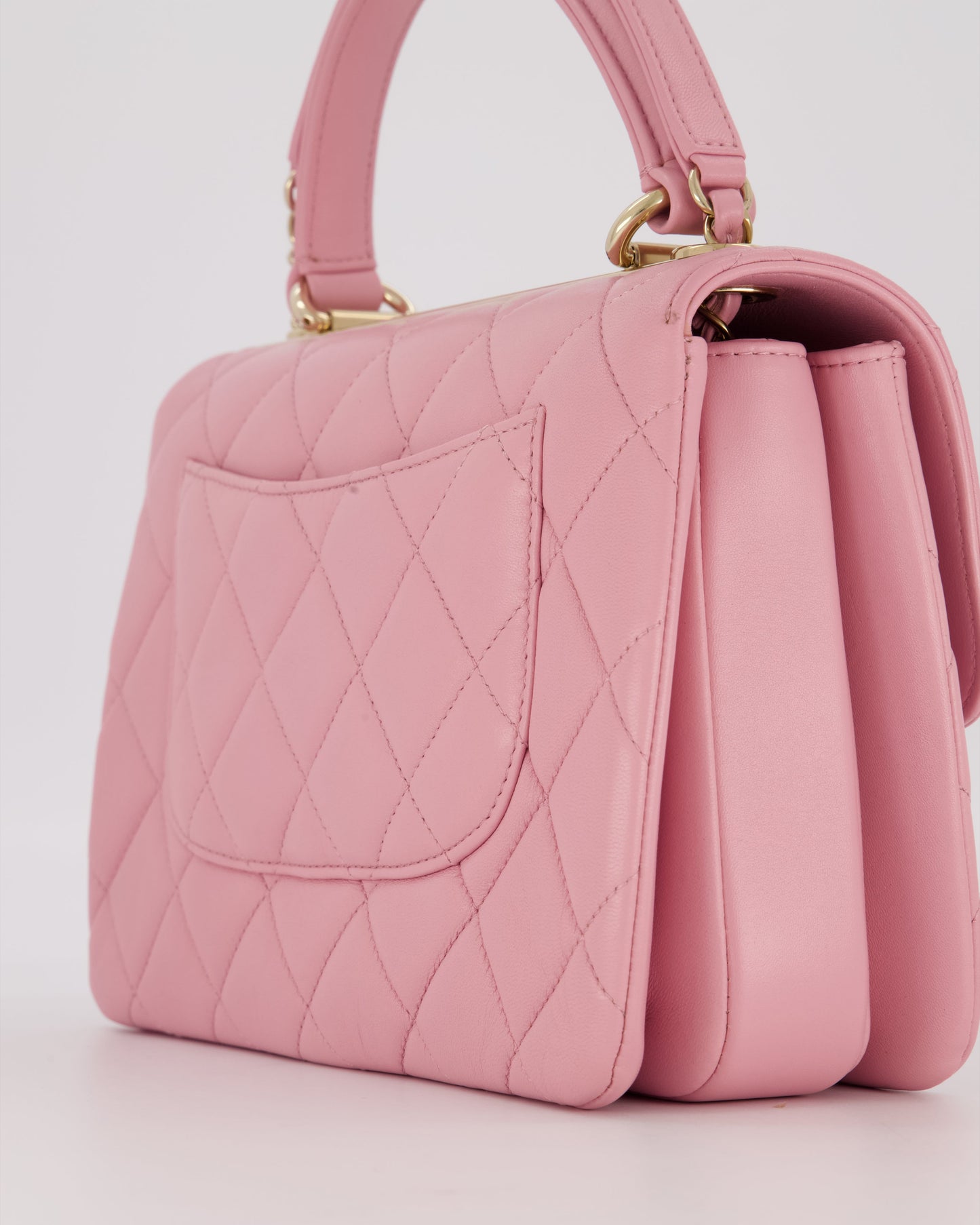 Chanel Lilac Trendy Small Flap Bag in Lambskin Leather with Gold Hardware