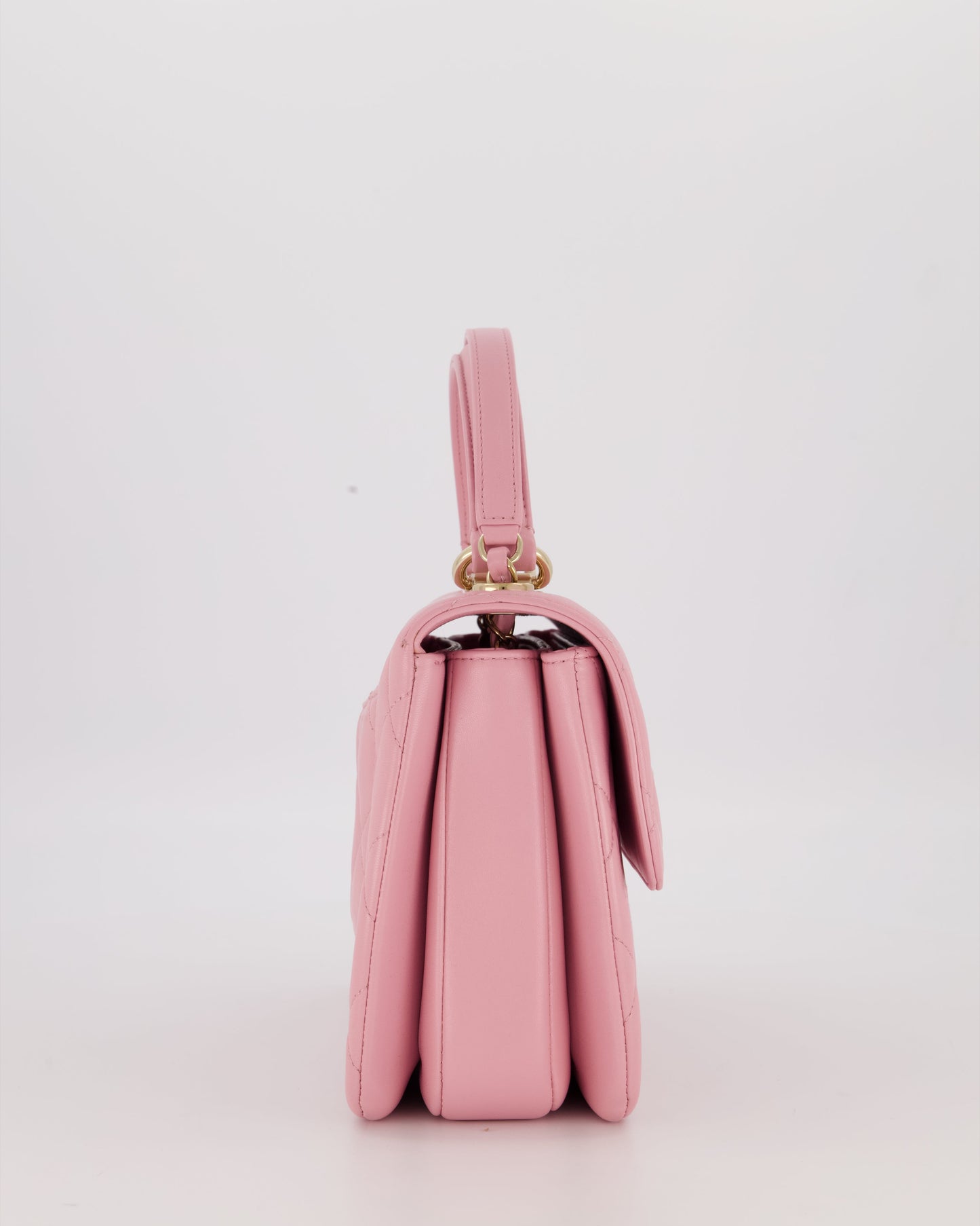 Chanel Lilac Trendy Small Flap Bag in Lambskin Leather with Gold Hardware
