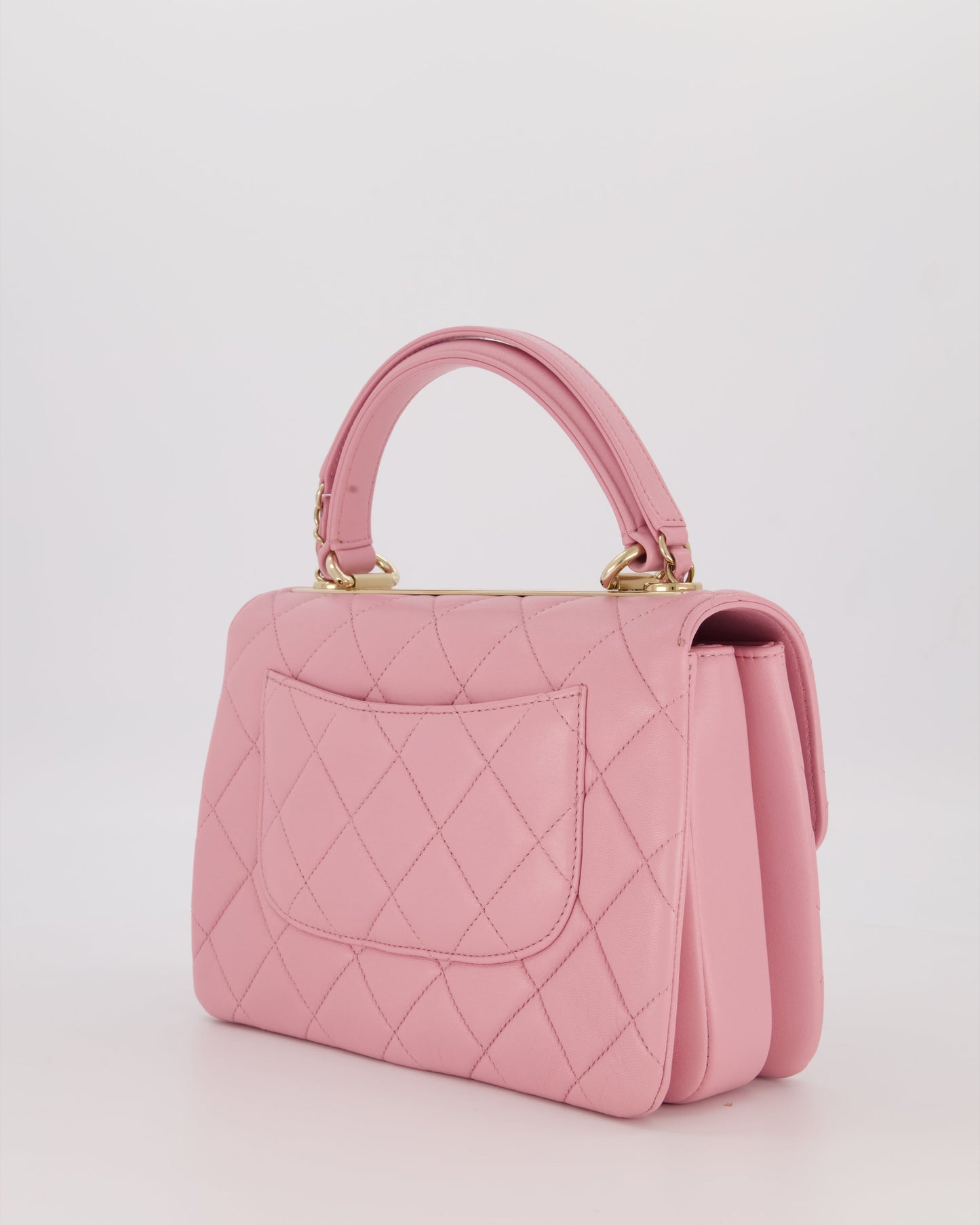 Chanel Lilac Trendy Small Flap Bag in Lambskin Leather with Gold Hardware