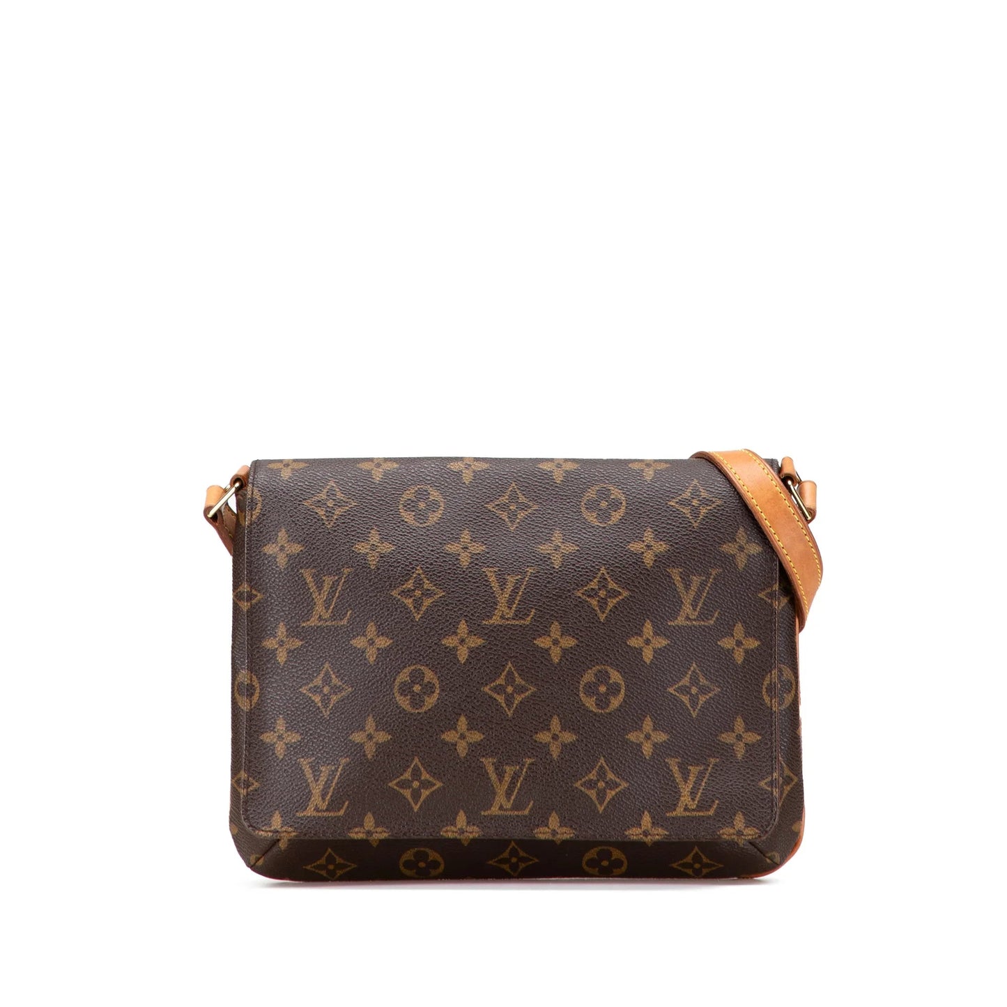 Brown Louis Vuitton Monogram Mtte Tango Short Strap Shoulder Bag