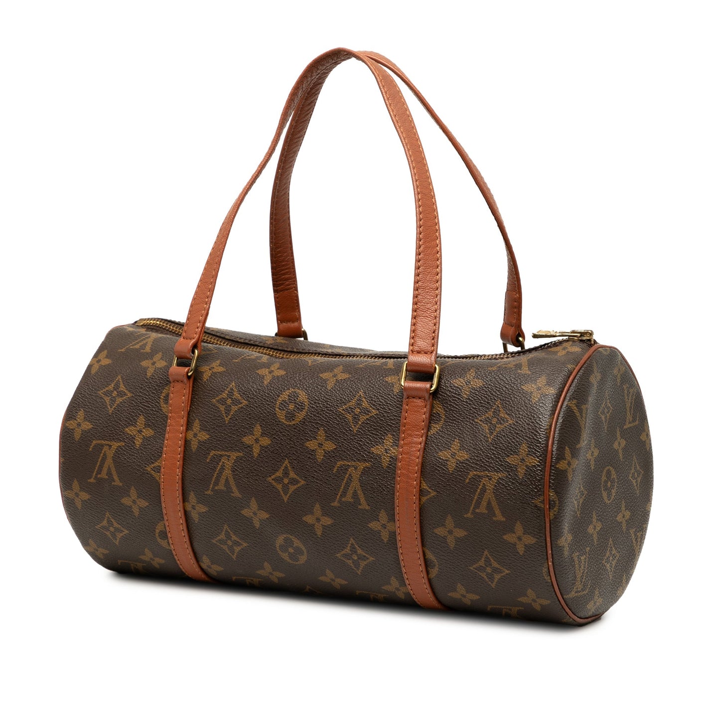 Brown Louis Vuitton Monogram Papillon 30 Handbag