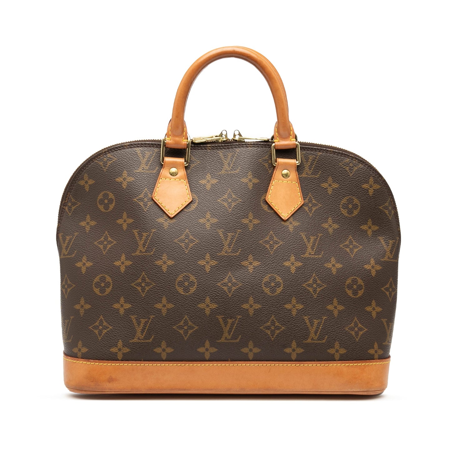 Brown Louis Vuitton Monogram Alma PM Handbag