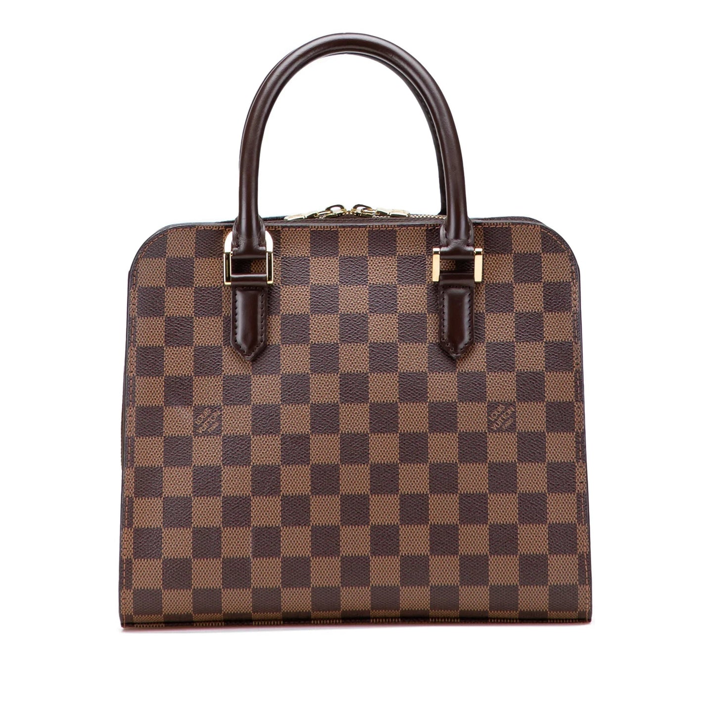 Brown Louis Vuitton Damier Ebene Triana Handbag
