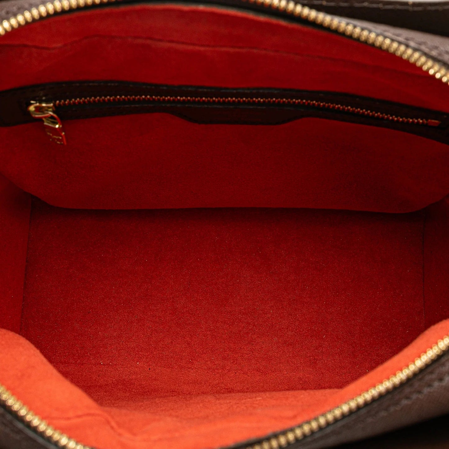 Brown Louis Vuitton Damier Ebene Triana Handbag