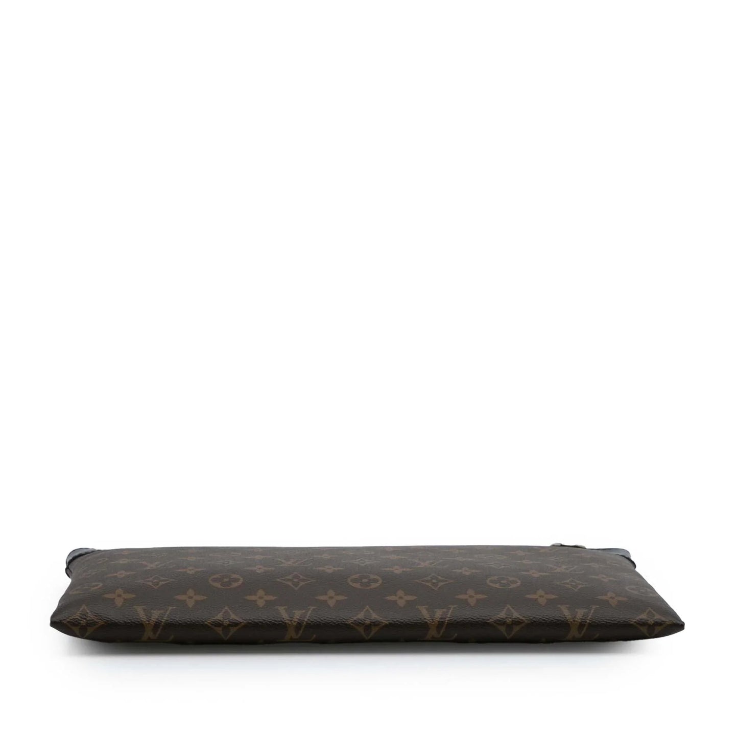 Brown Louis Vuitton Monogram Macassar Discovery Pochette GM Clutch Bag