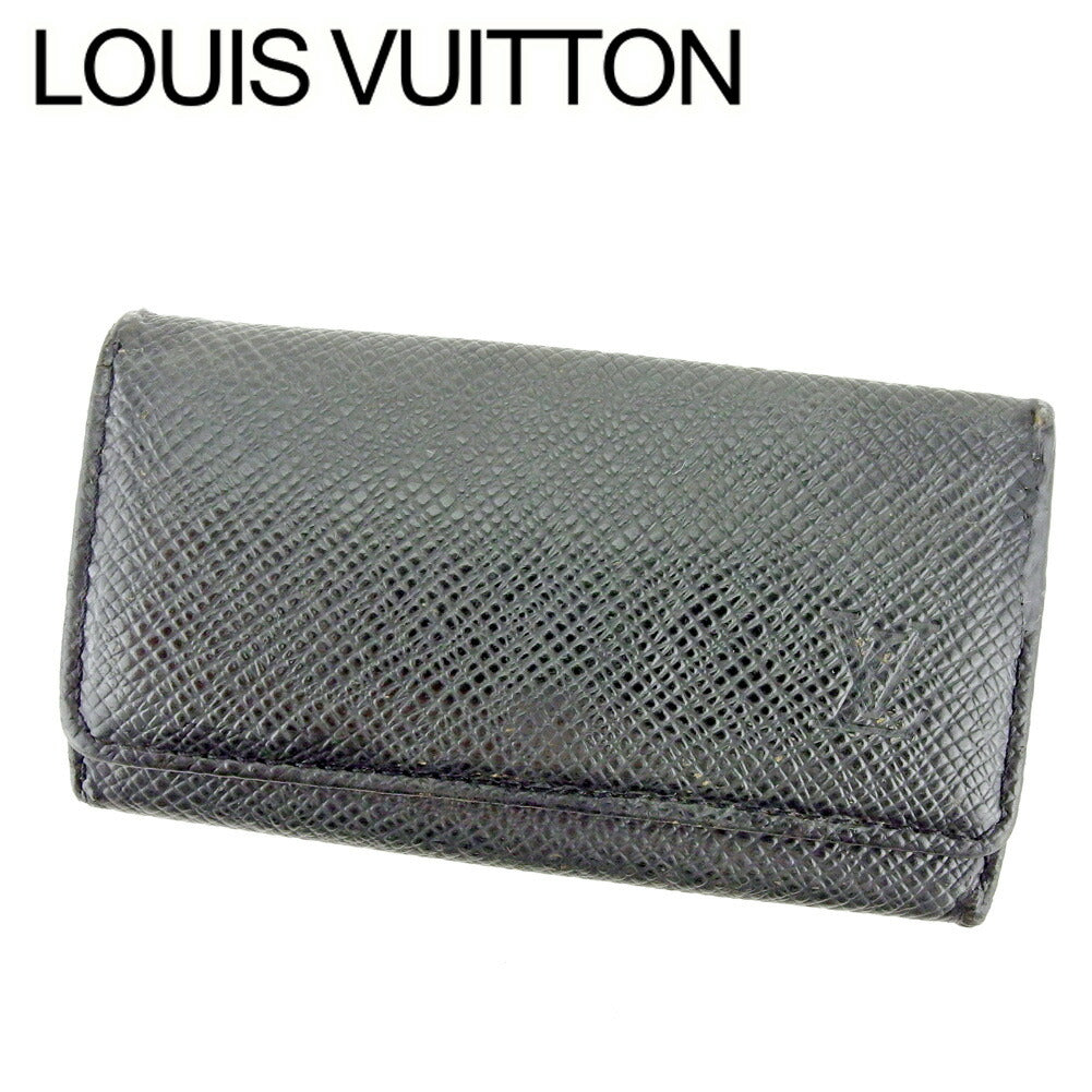 LOUIS VUITTON Key case Key holder M30522 black Multicles4
