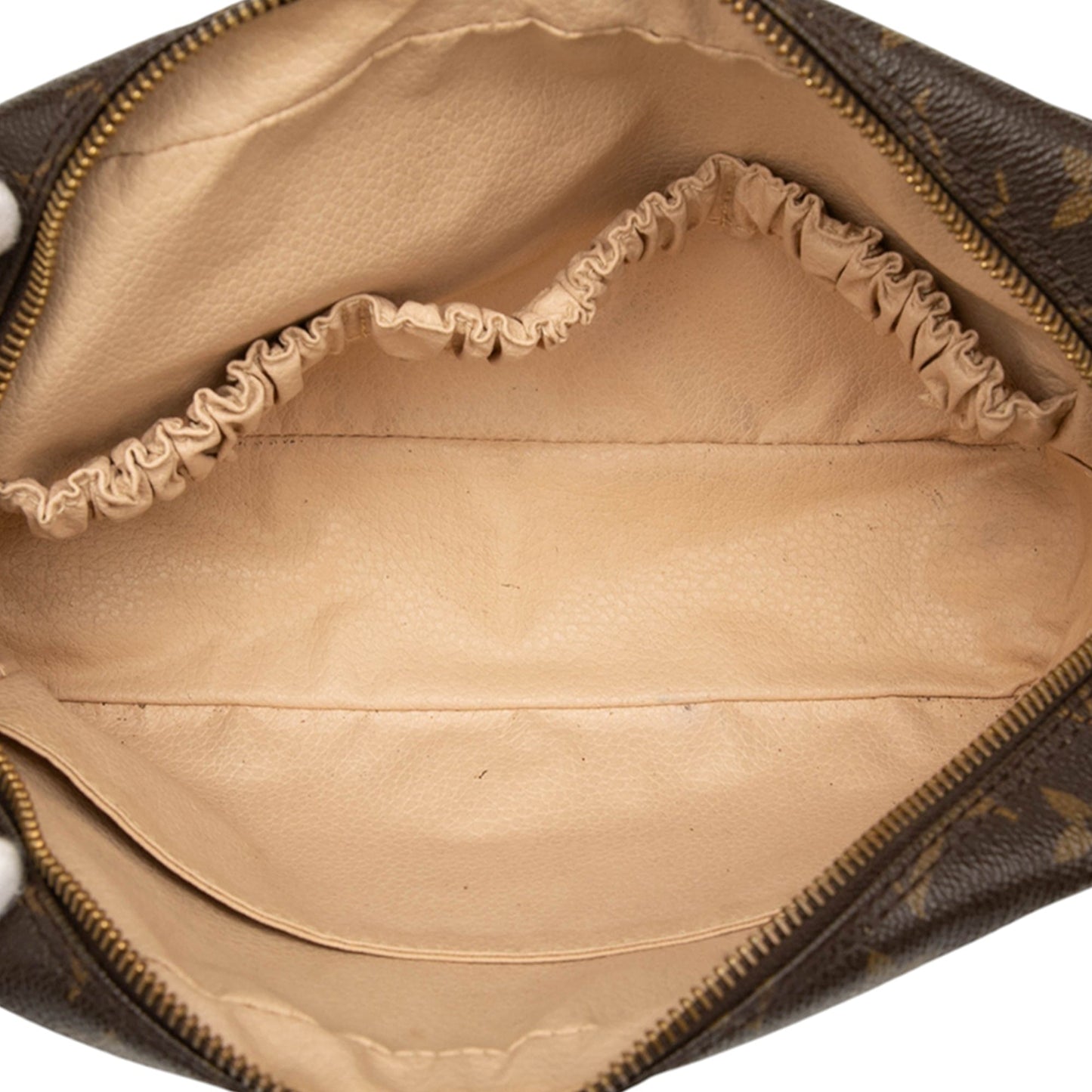 Brown Louis Vuitton Monogram Trousse Toilette 23 Clutch Bag