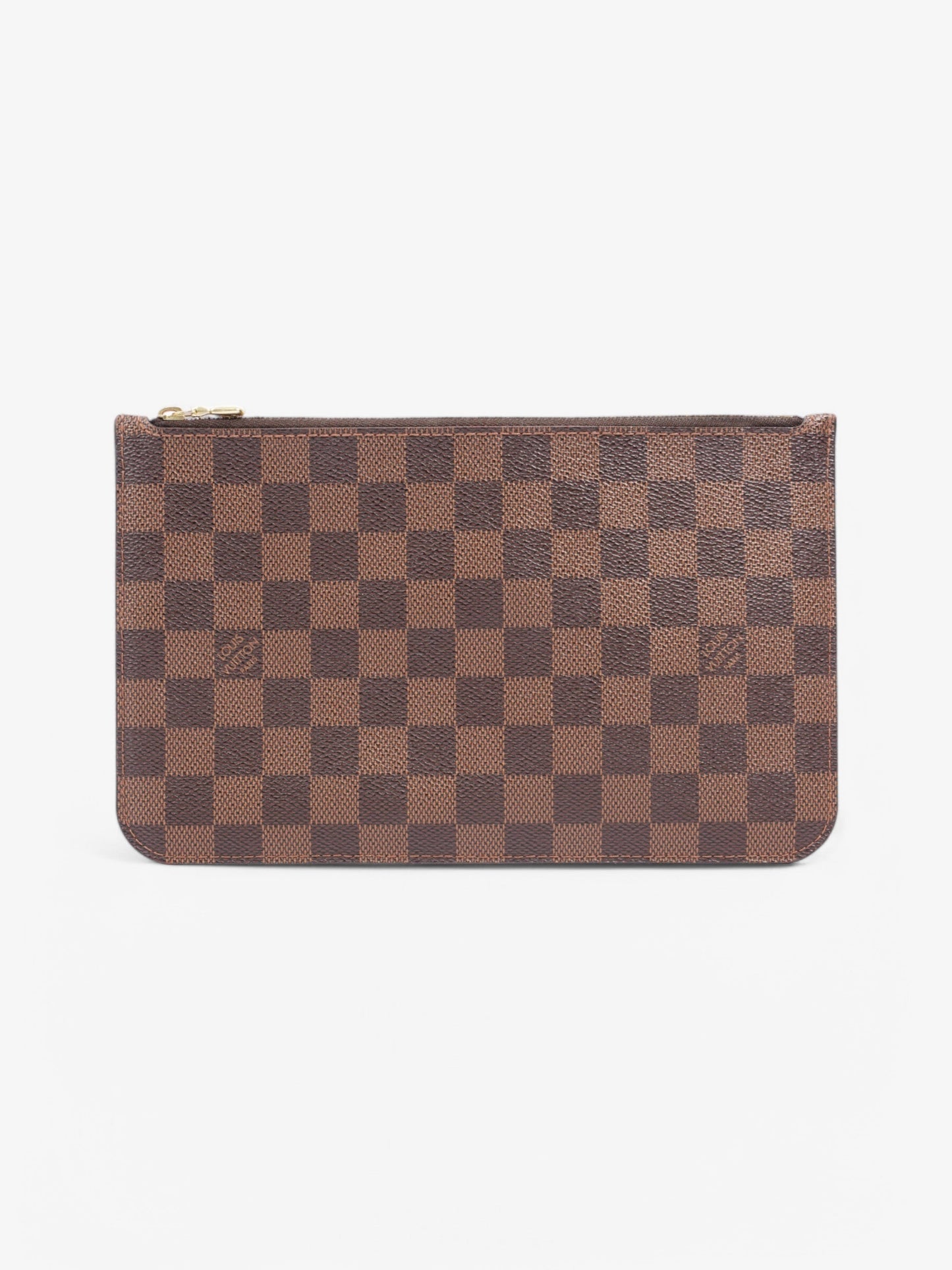 Louis Vuitton Neverful Pochette Damier Ebene Coated Canvas