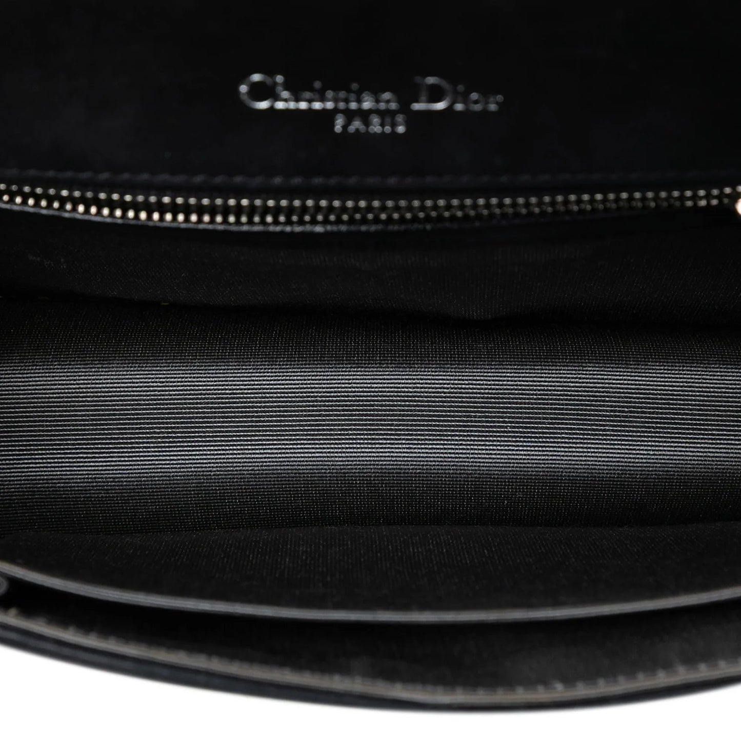 Black Dior Small Lambskin Diorama Flap Crossbody Bag