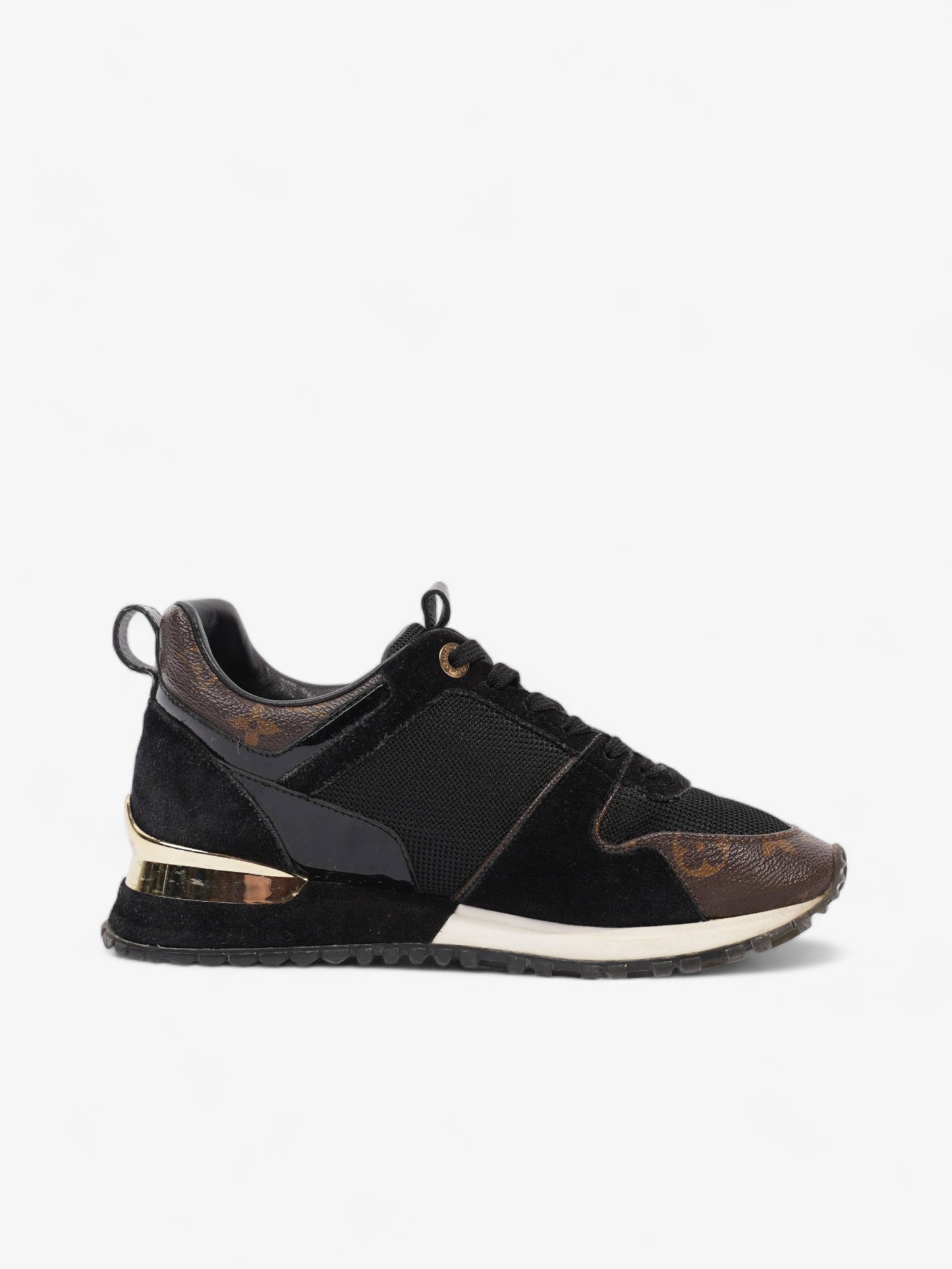 Louis Vuitton Run Away Black / Brown Monogram Mesh EU 36.5 UK 3.5