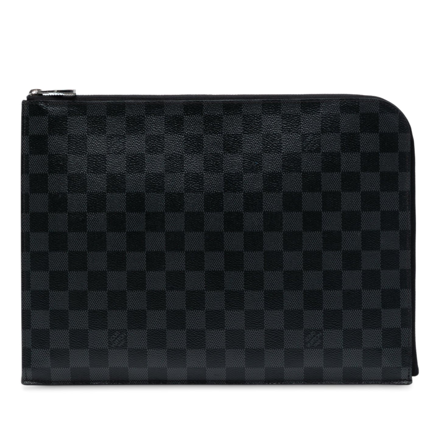 Black Louis Vuitton Damier Graphite Pochette Jour GM Clutch Bag