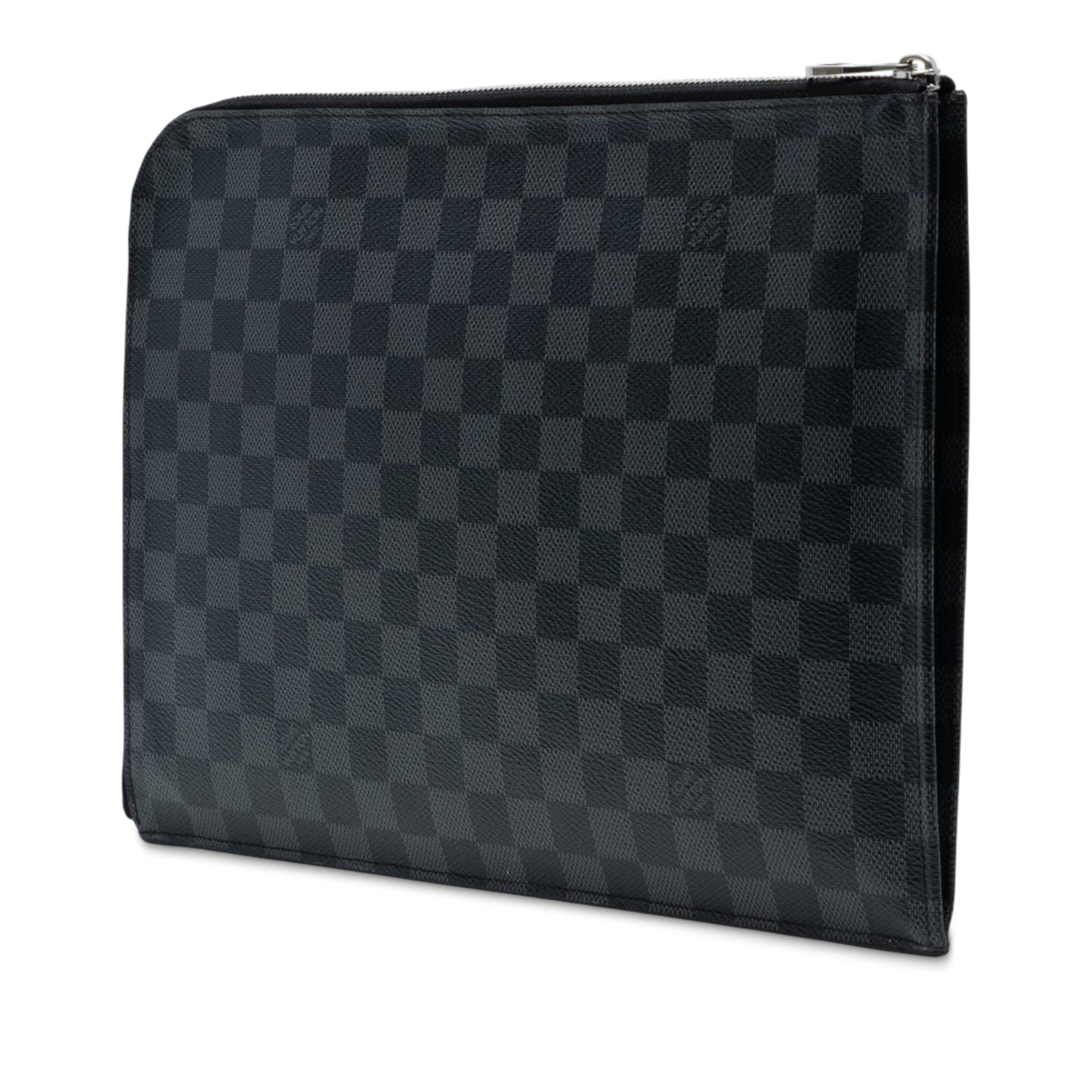 Black Louis Vuitton Damier Graphite Pochette Jour GM Clutch Bag
