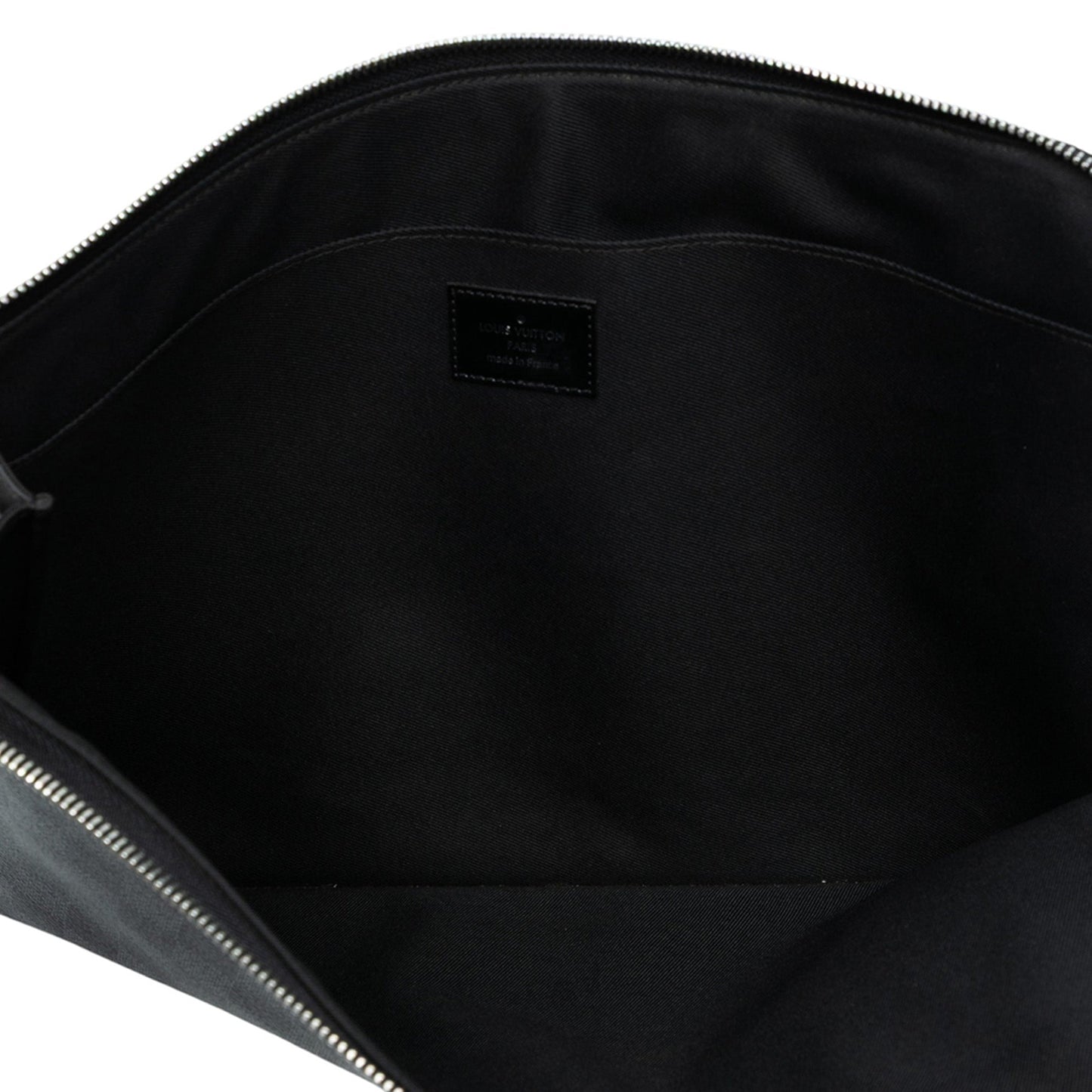 Black Louis Vuitton Damier Graphite Pochette Jour GM Clutch Bag
