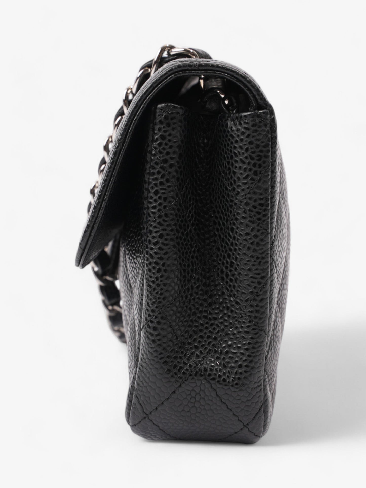 Chanel East West Black Caviar Leather