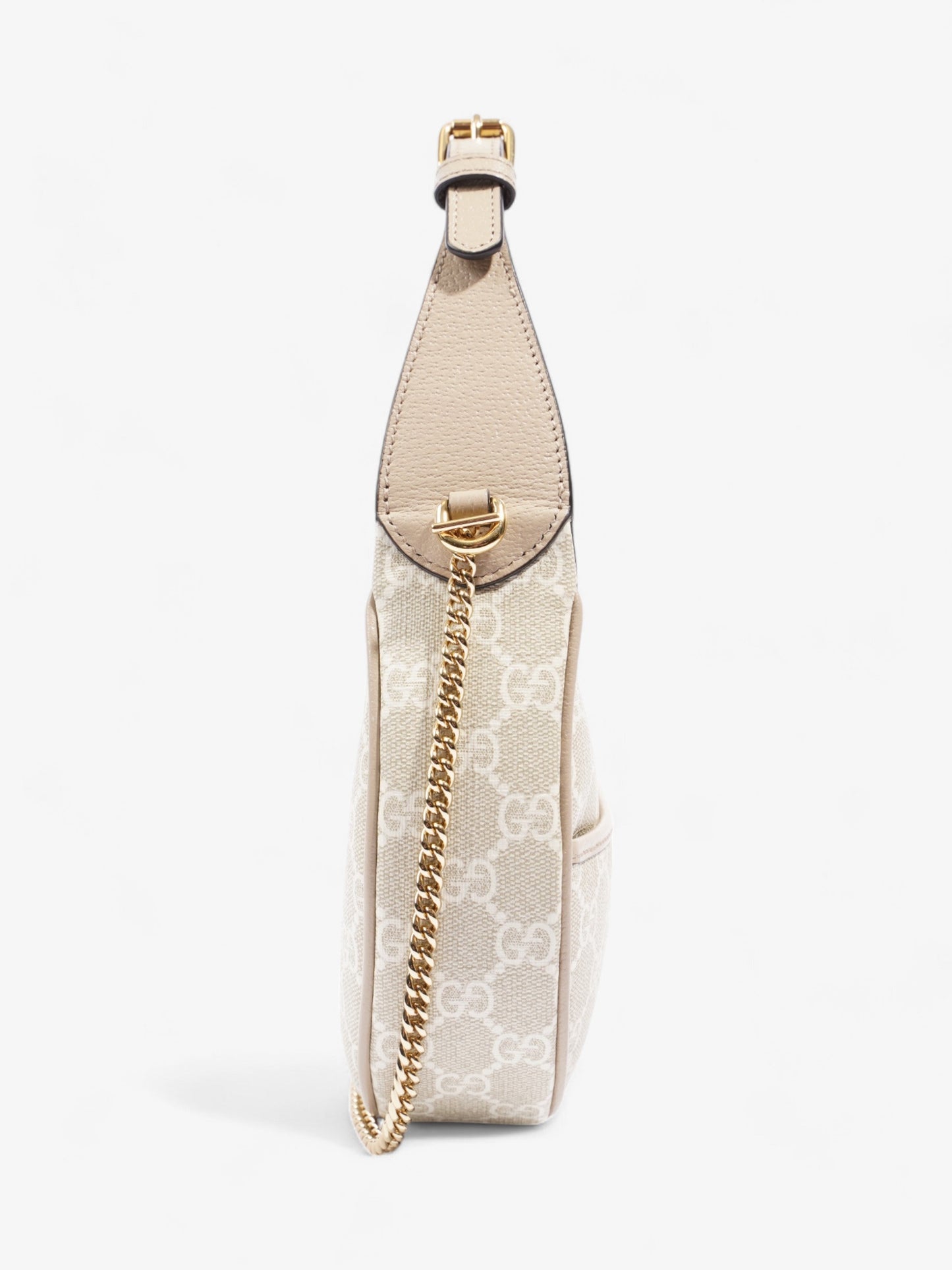 Gucci Ophidia GG Supreme / Beige / White Coated Canvas Mini