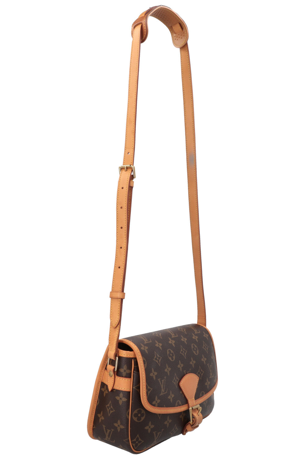 LOUIS VUITTON Sologne Crossbody Bag MNG Canvas