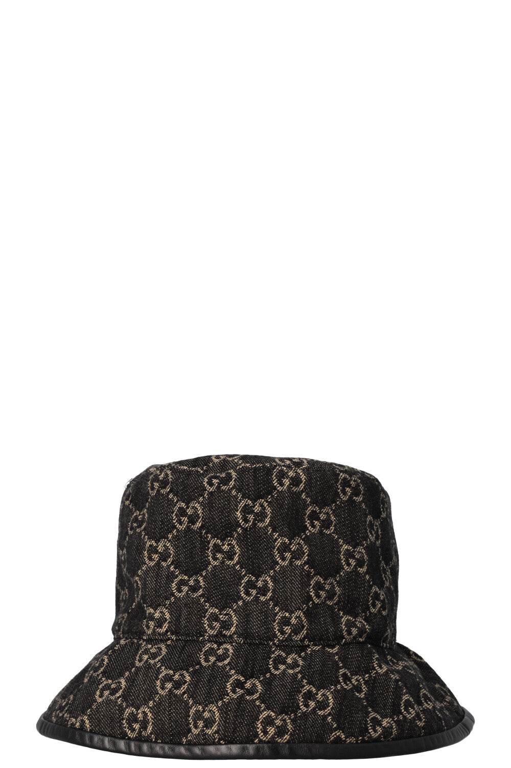 GUCCI Supreme GG Bucket Hat Denim Black