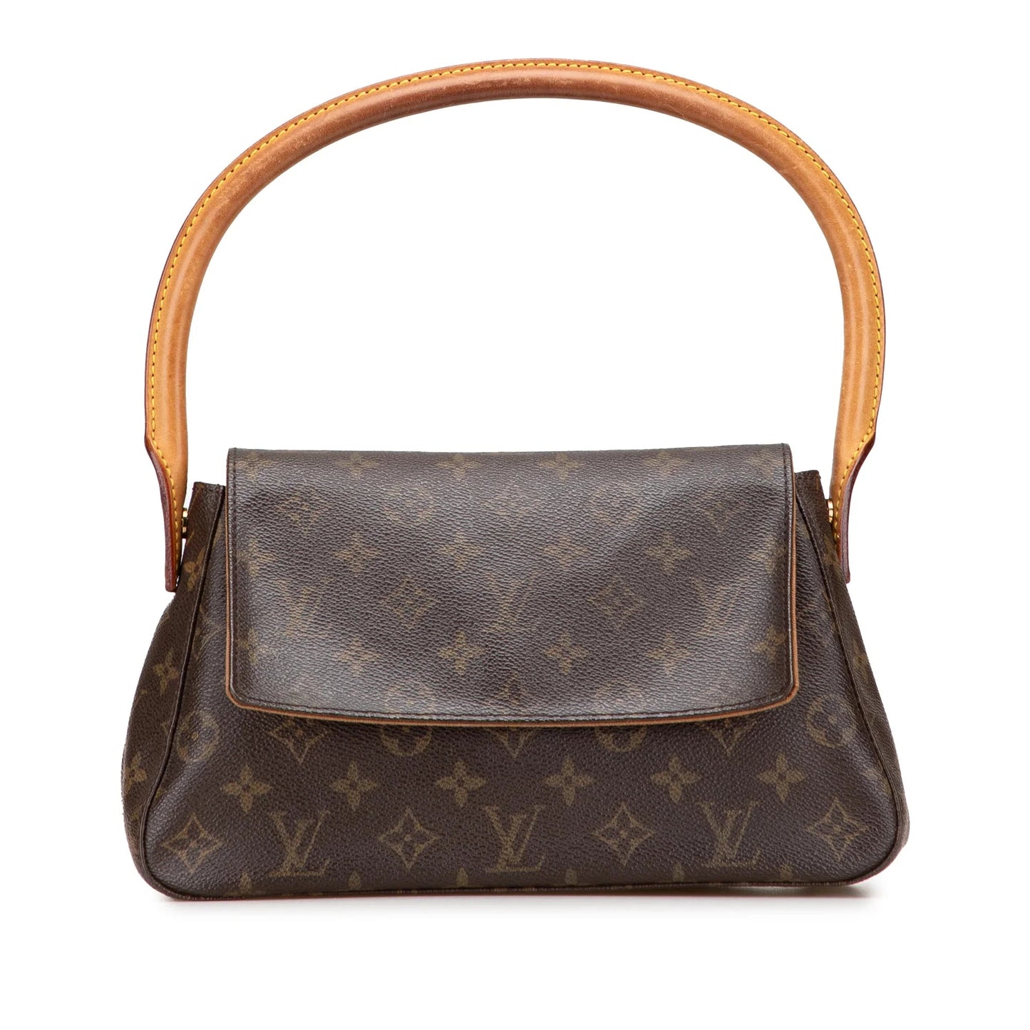 Brown Louis Vuitton Monogram Mini Looping Shoulder Bag
