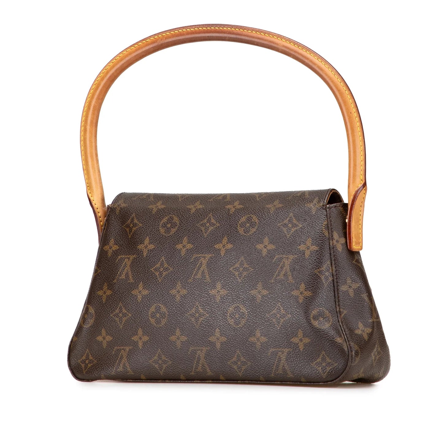 Brown Louis Vuitton Monogram Mini Looping Shoulder Bag