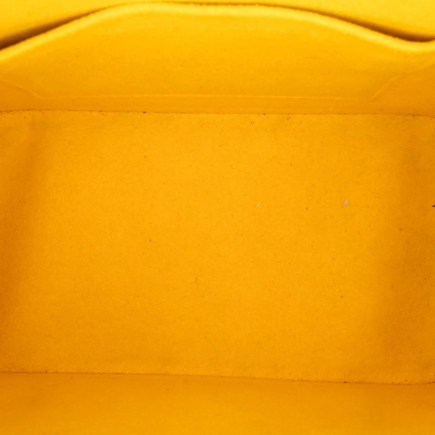 Yellow Louis Vuitton Epi Alma BB Satchel