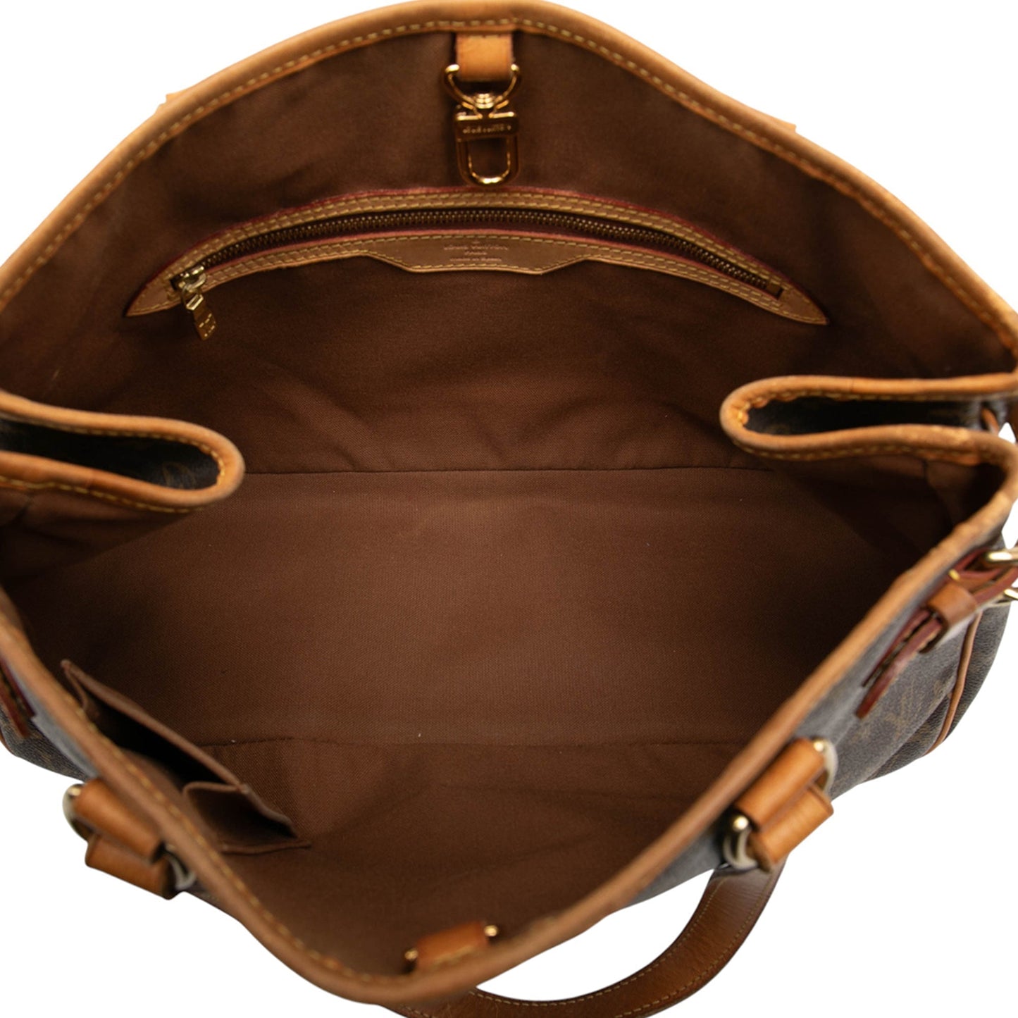 Brown Louis Vuitton Monogram Batignolles Horizontal Tote Bag
