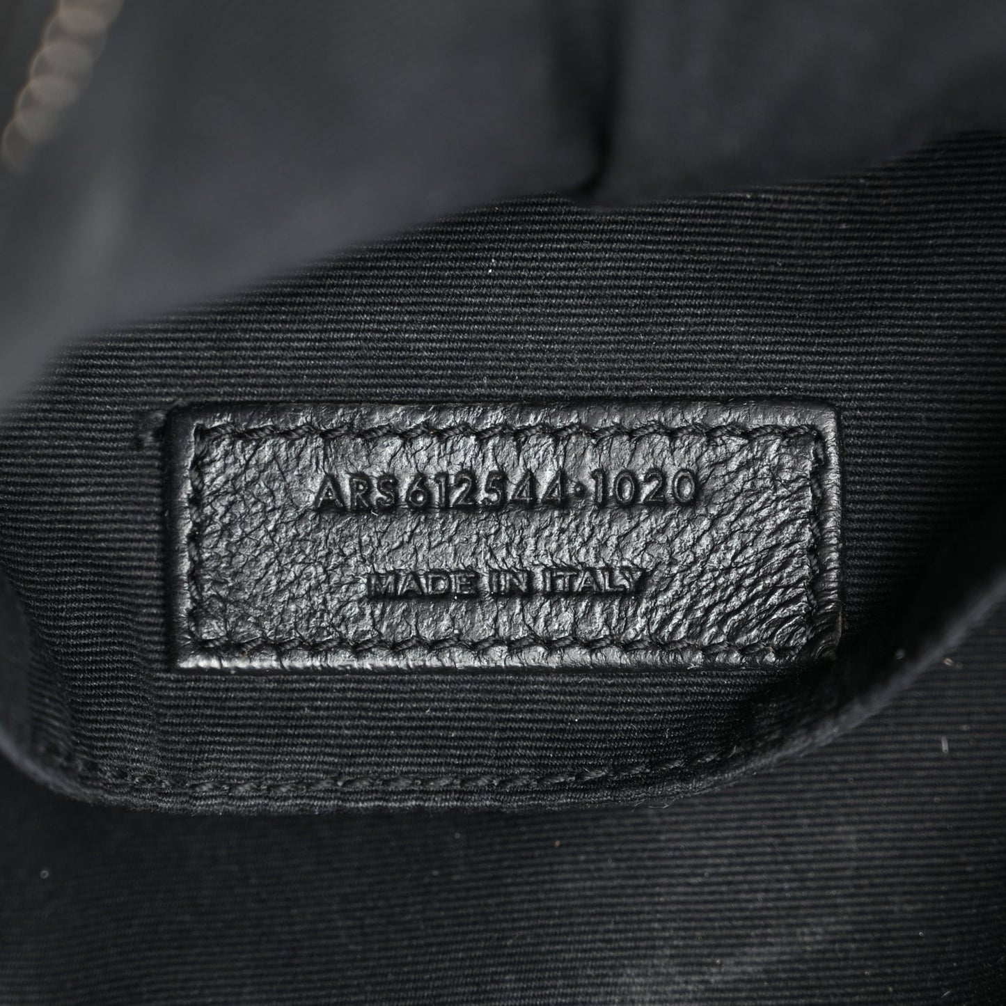 Saint Laurent Calfskin Matelasse Monogram Lou Camera Bag Black
