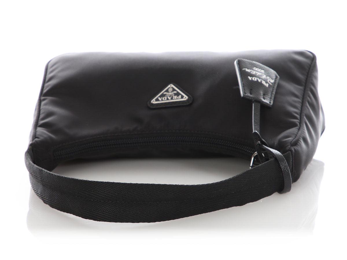 Prada Mini Black Nylon Re-Edition 2000 Bag