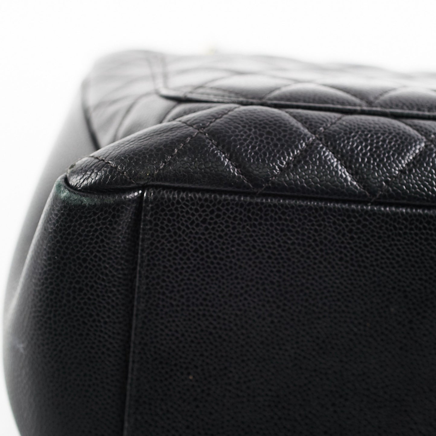 Chanel Black Caviar Grand Shopping Tote GST