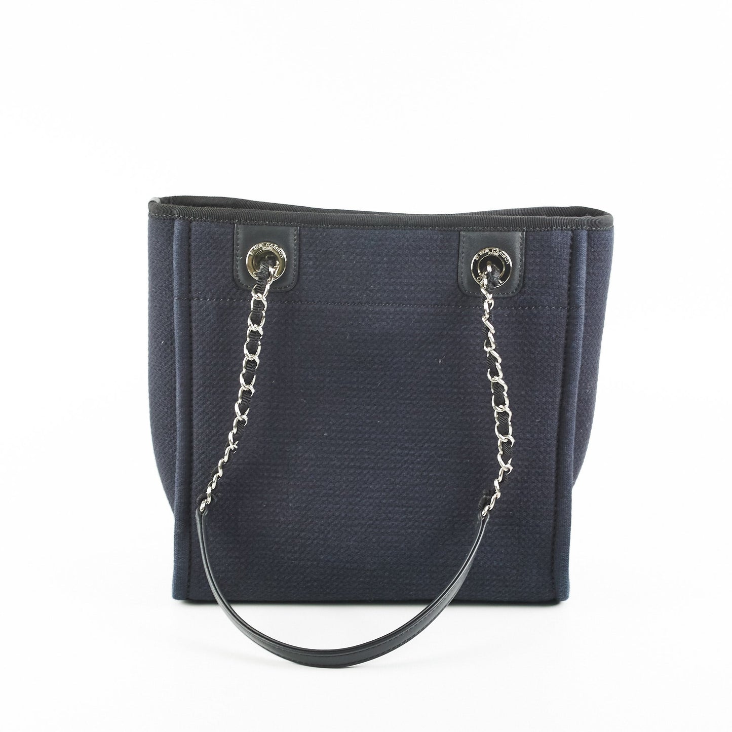 Chanel Deauville Small Navy Blue (Microchipped)