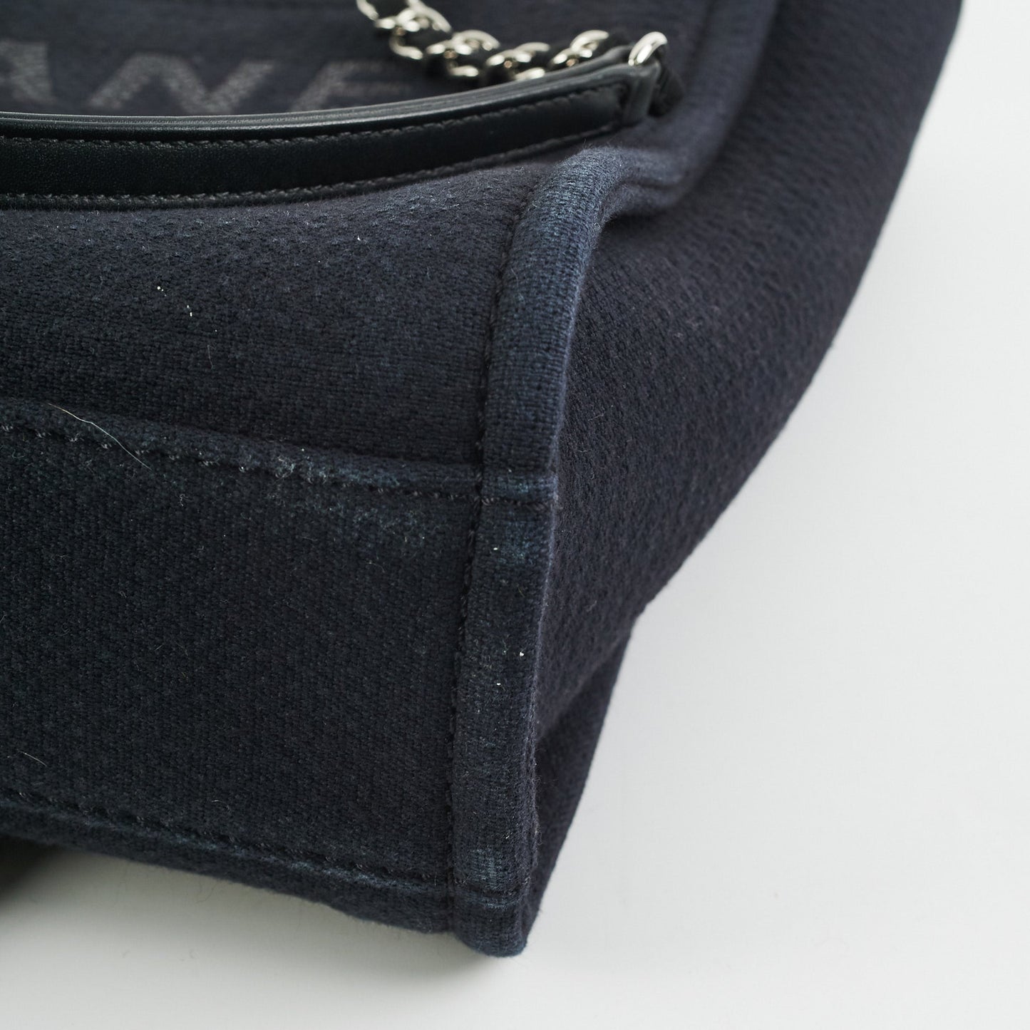 Chanel Deauville Small Navy Blue (Microchipped)