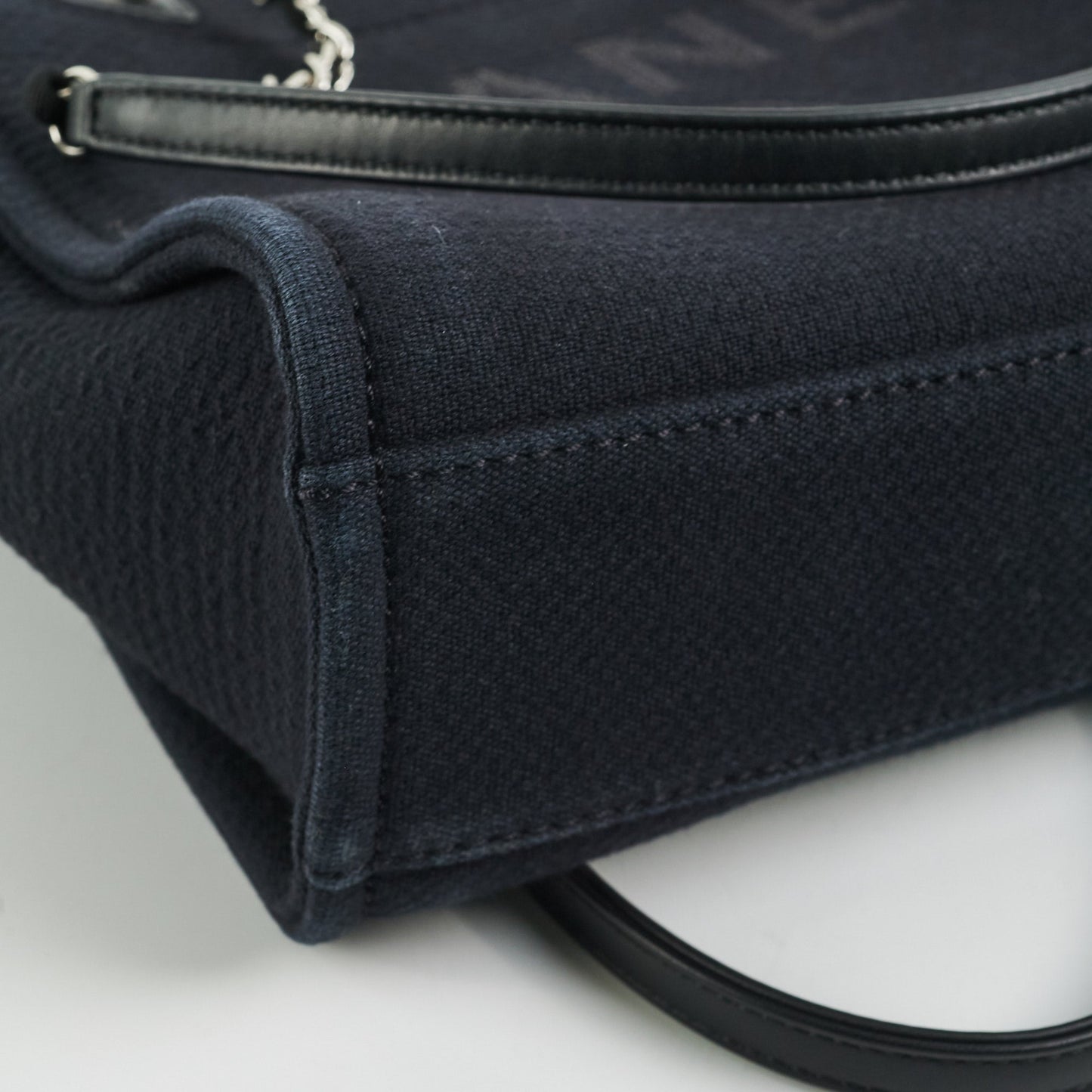 Chanel Deauville Small Navy Blue (Microchipped)