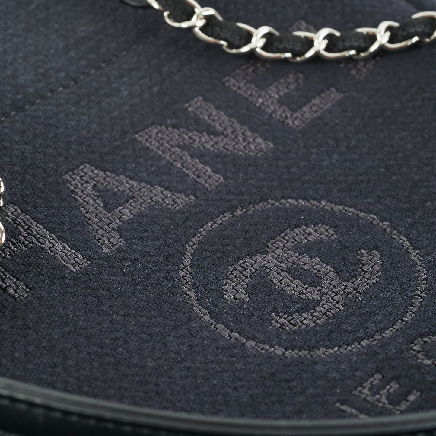 Chanel Deauville Small Navy Blue (Microchipped)