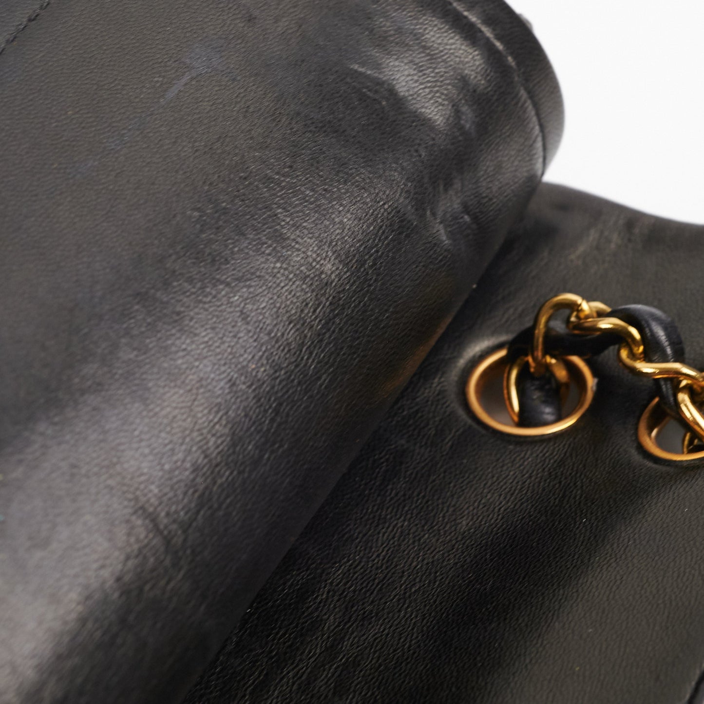 Chanel  Classic Medium/Large 24K Gold Black