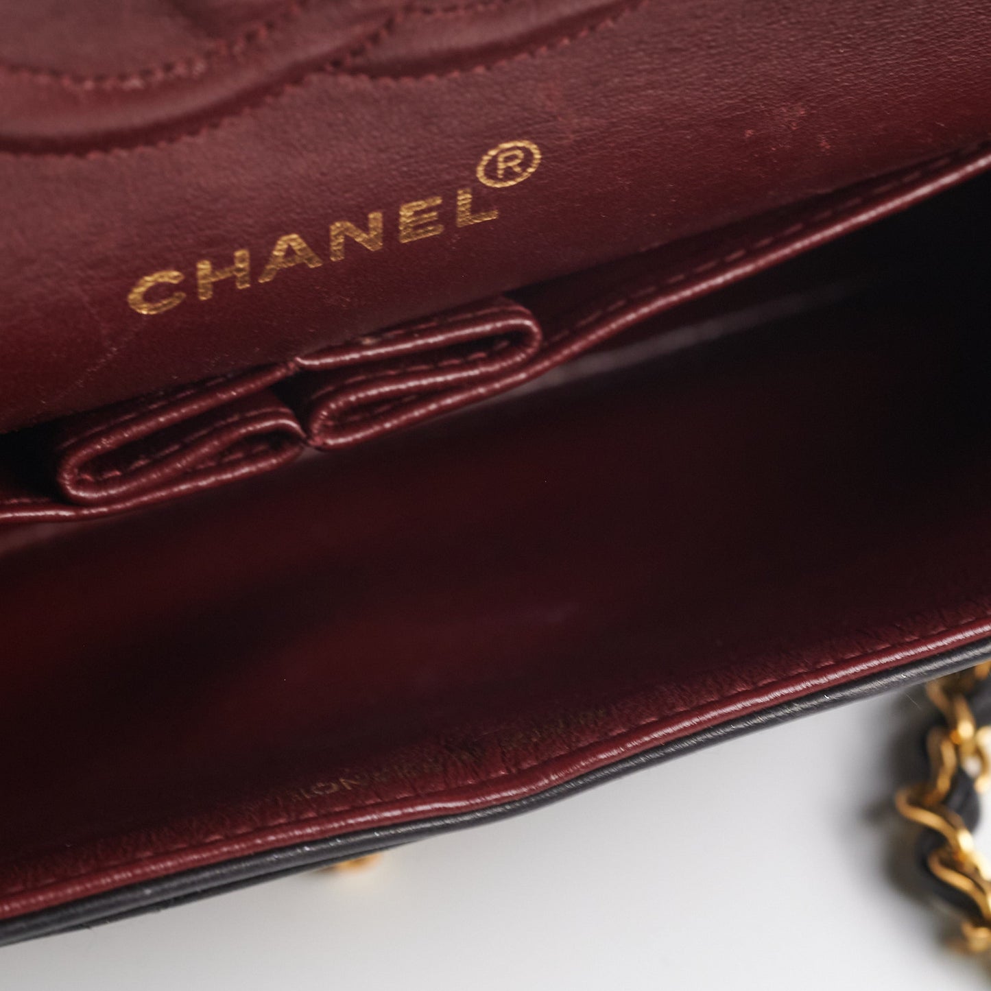 Chanel  Classic Medium/Large 24K Gold Black
