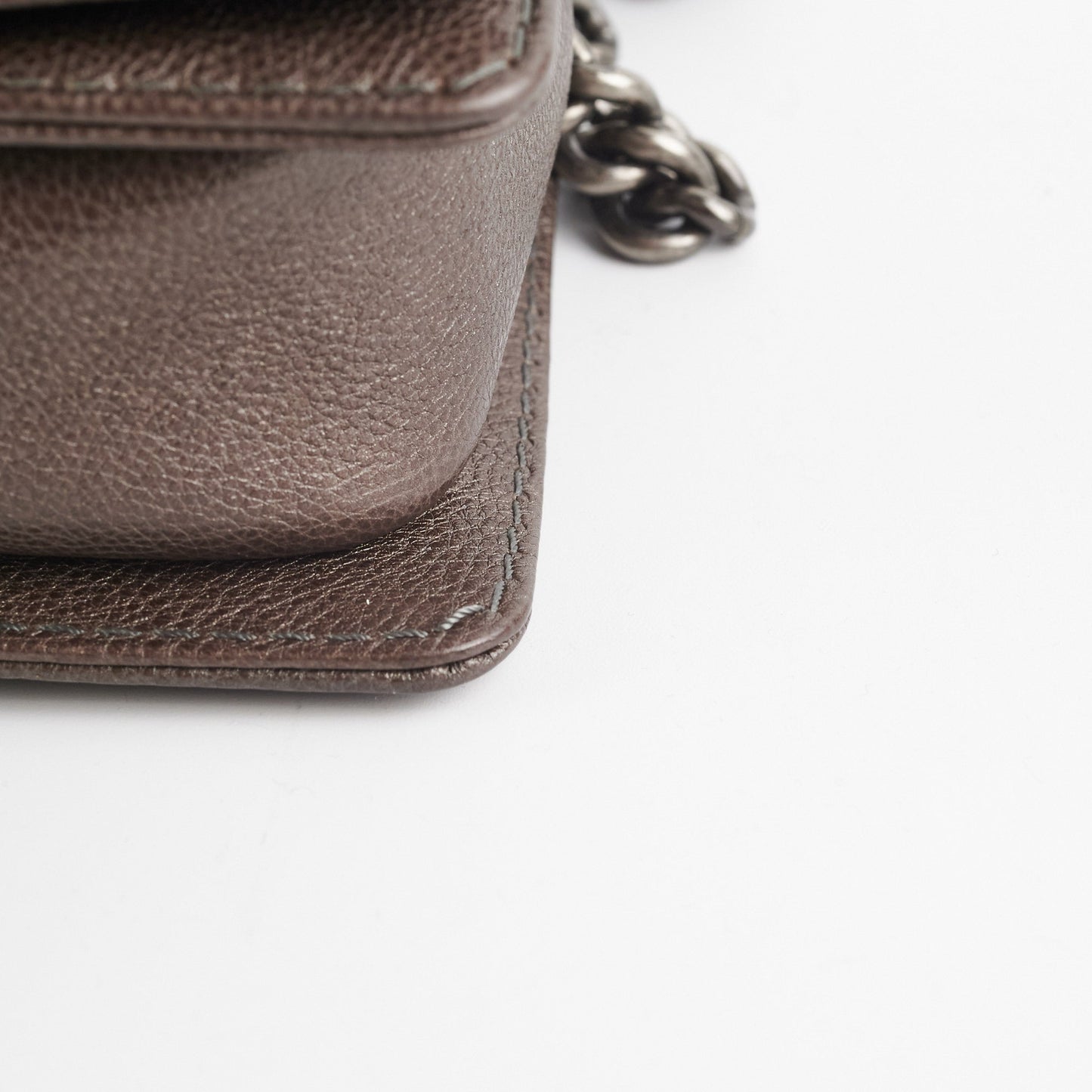 ITEM 23 - Chanel Super Mini Boy Grey Caviar