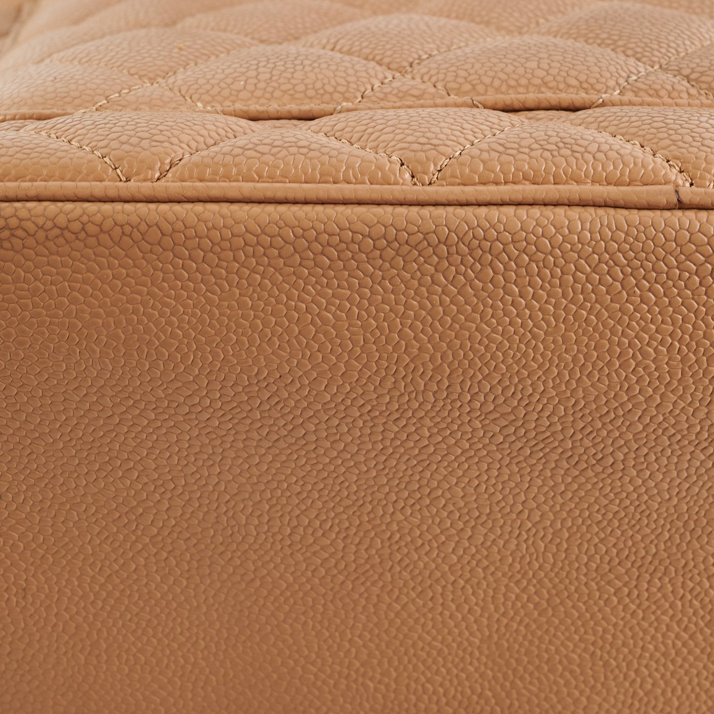 Chanel Medallion Beige Caviar