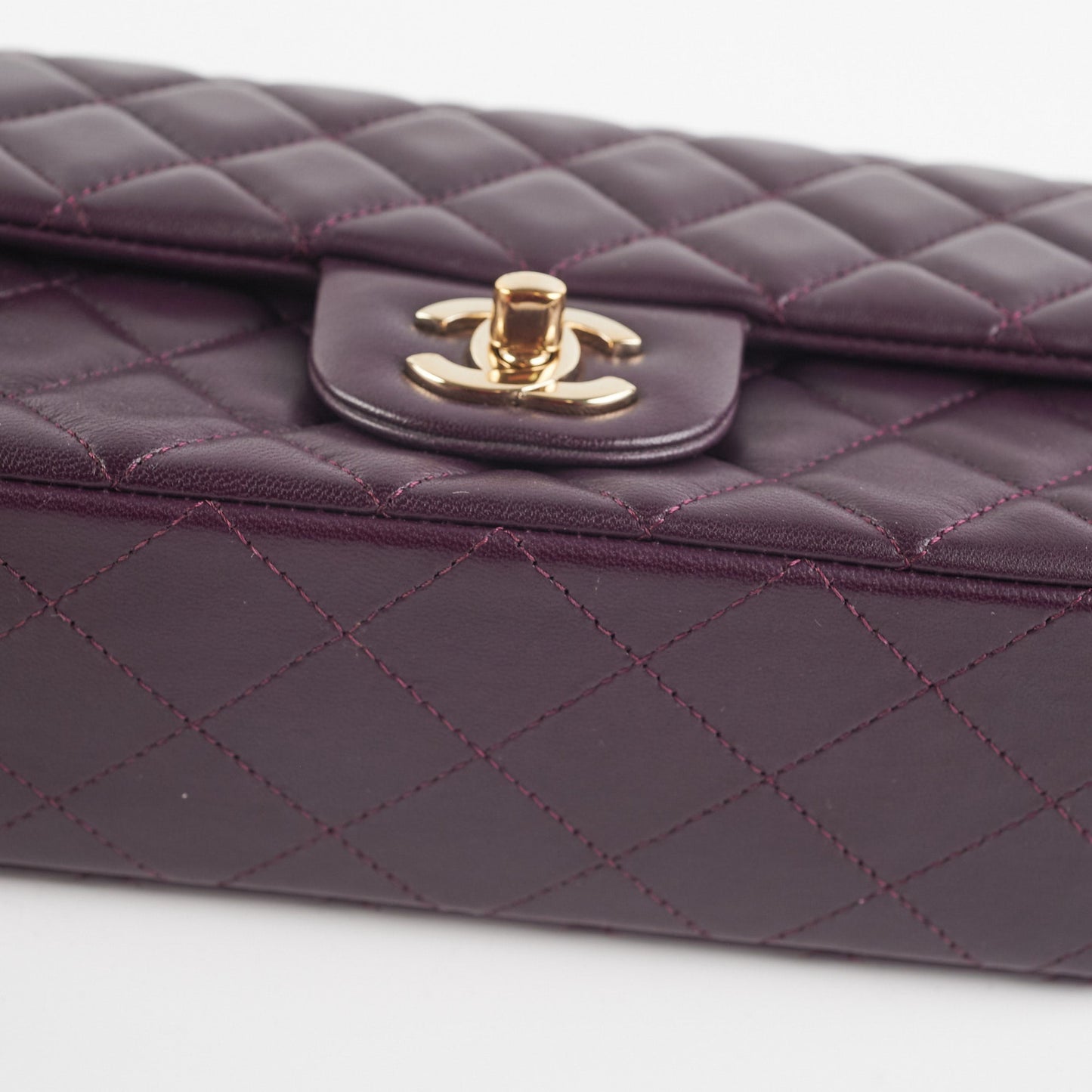 Chanel Mini Rectangular Purple