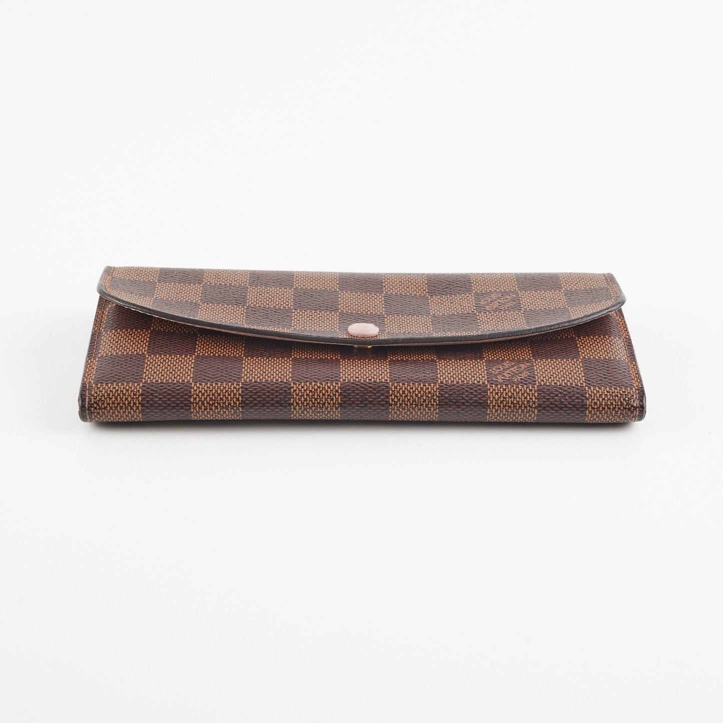 Louis Vuitton Emilie Long Wallet Damier Ebene