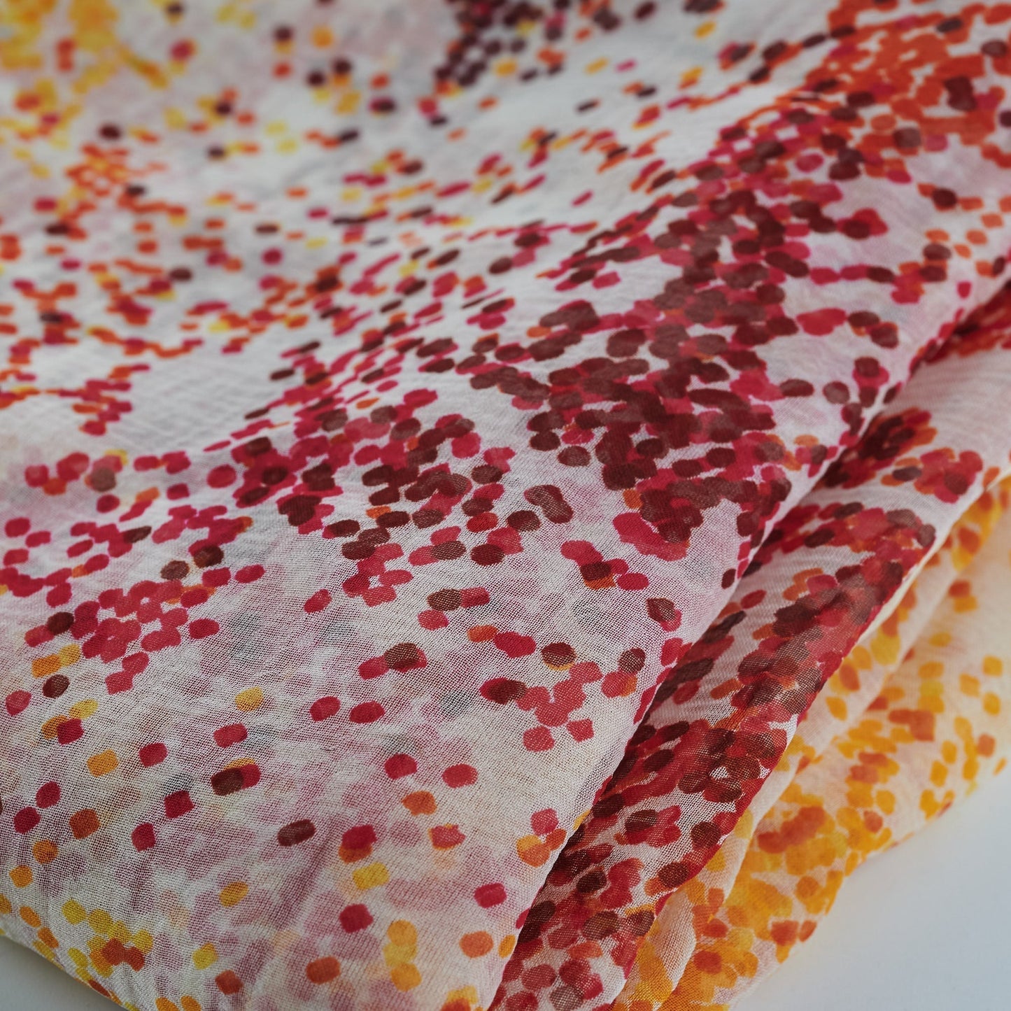 Hermes Shawl Orange/Red
