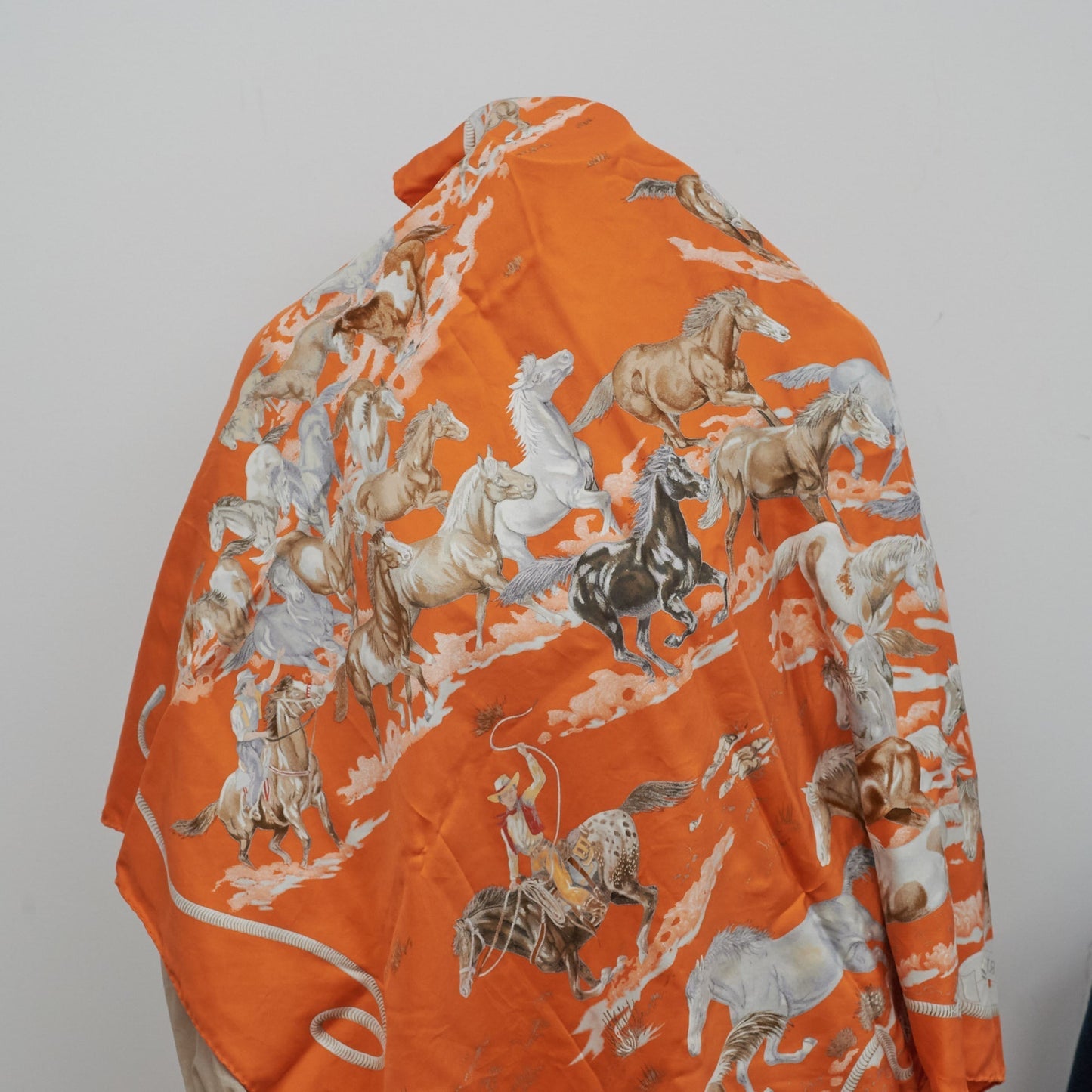 Hermes Scarf Orange